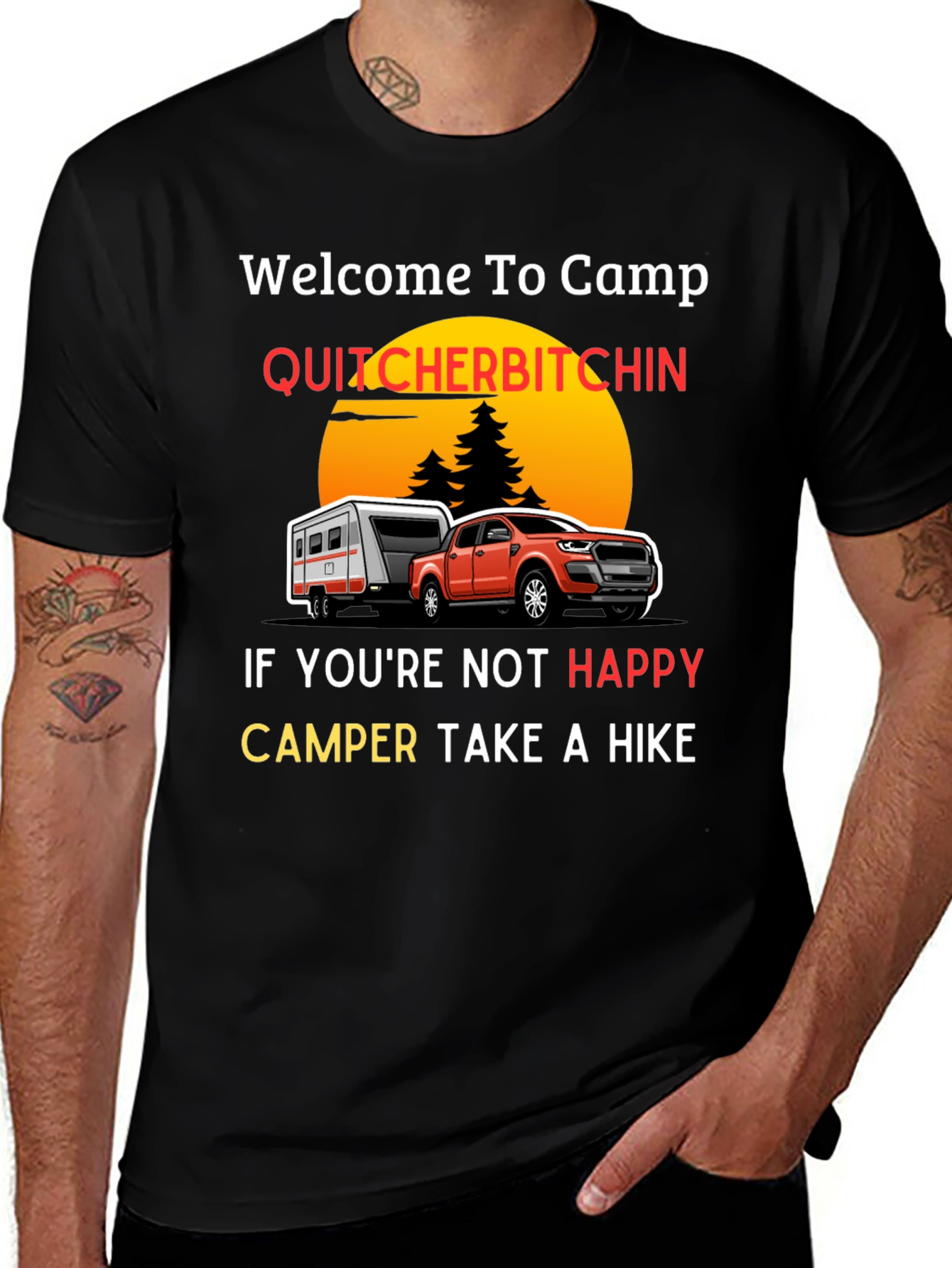 Welcome to Camp Graphic T-Shirt