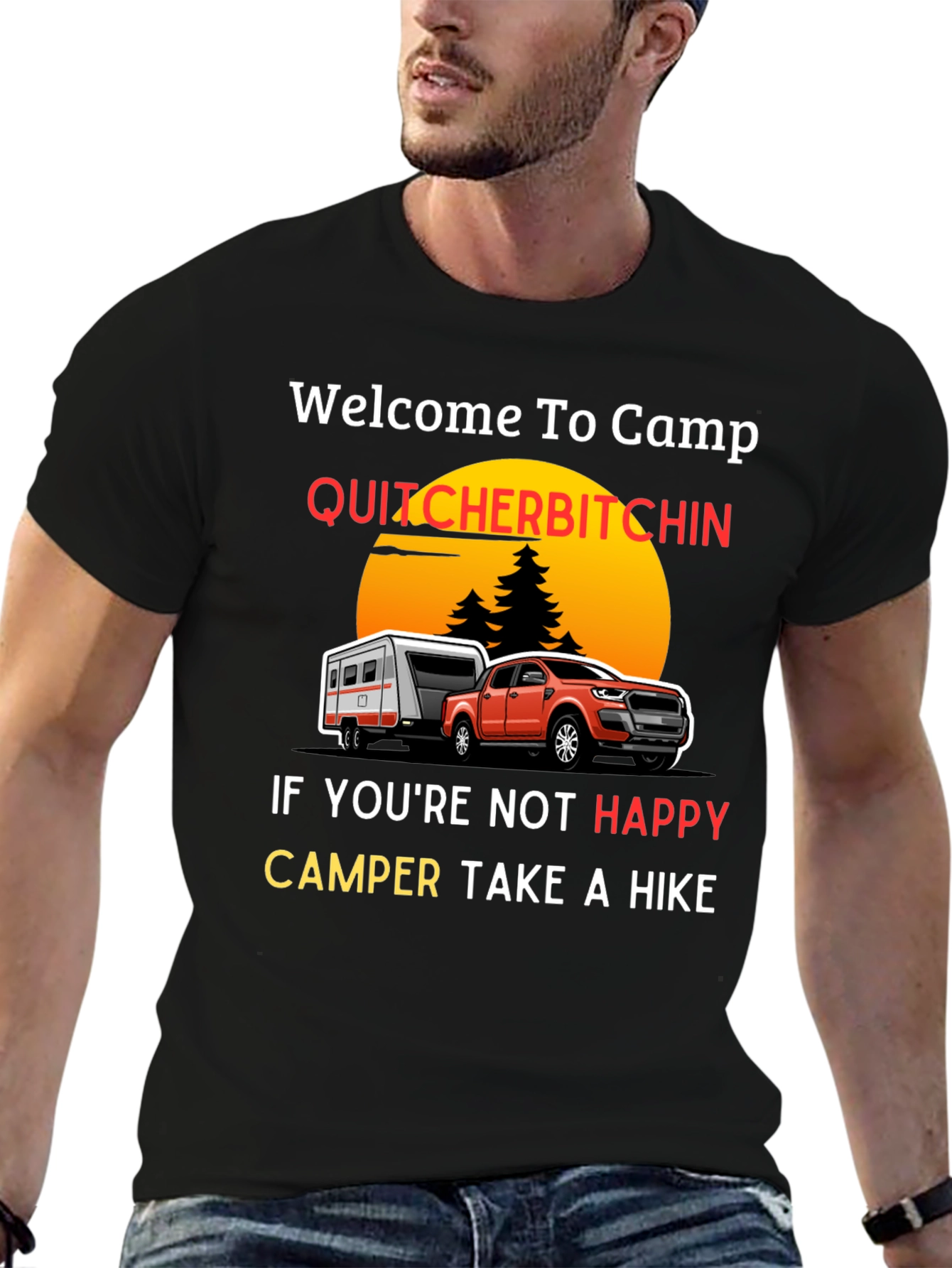 Welcome to Camp Graphic T-Shirt