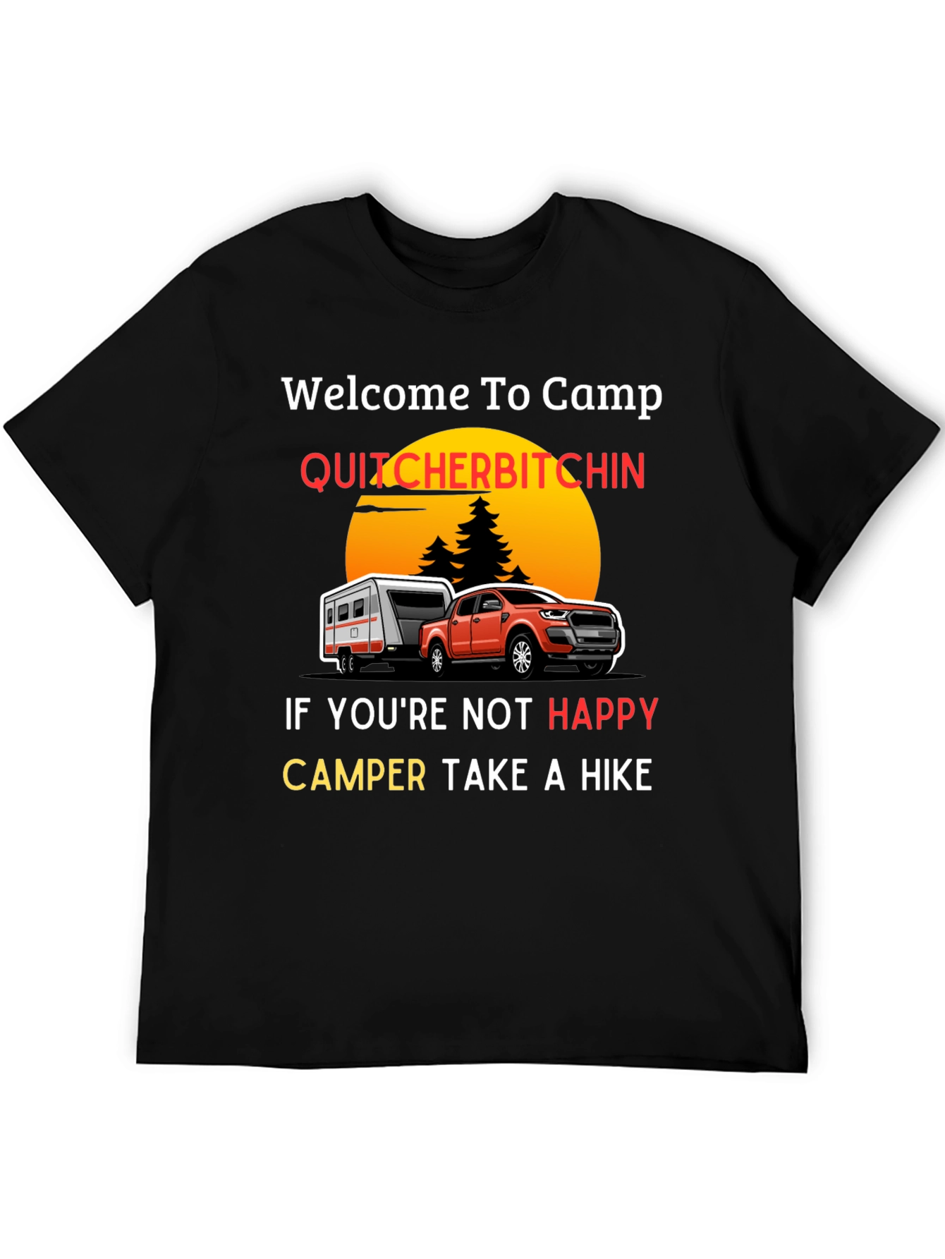 Welcome to Camp Graphic T-Shirt