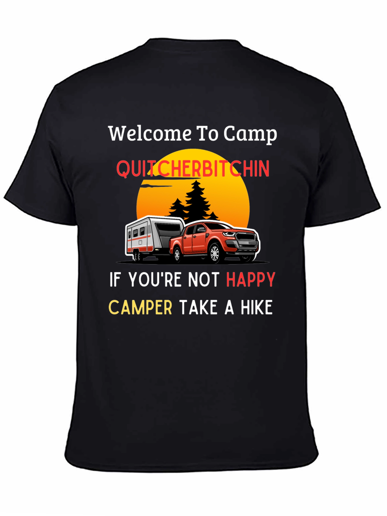 Welcome to Camp Graphic T-Shirt