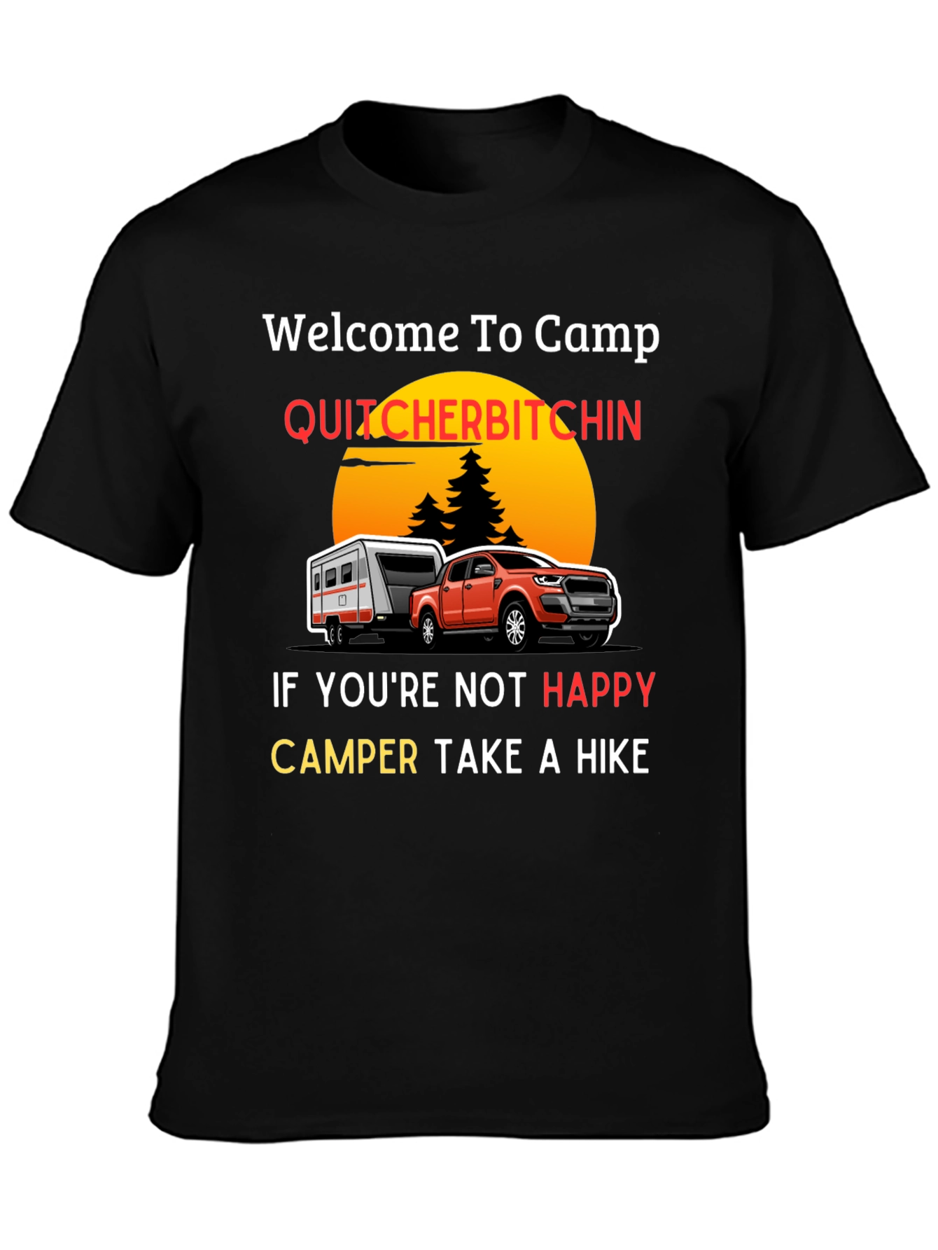 Welcome to Camp Graphic T-Shirt