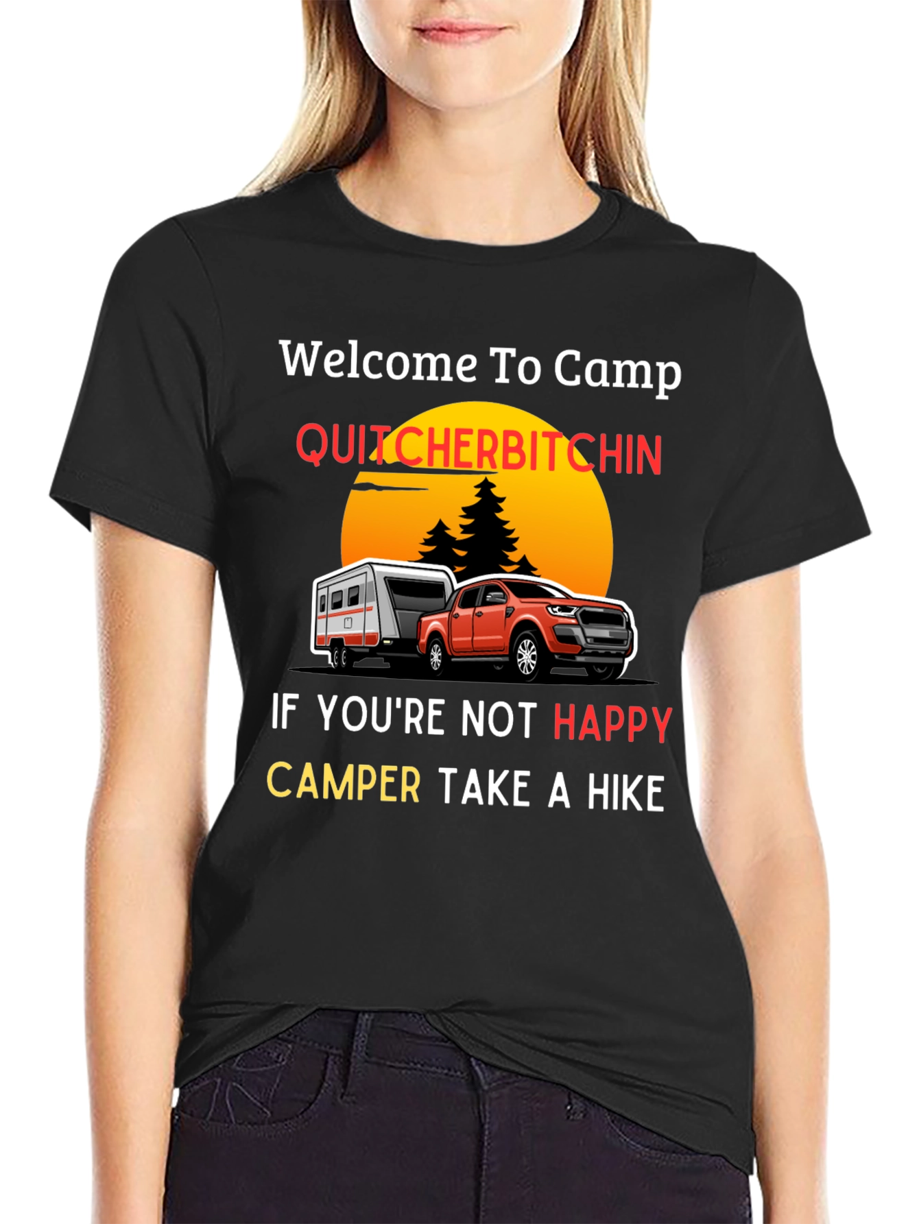 Welcome to Camp Graphic T-Shirt