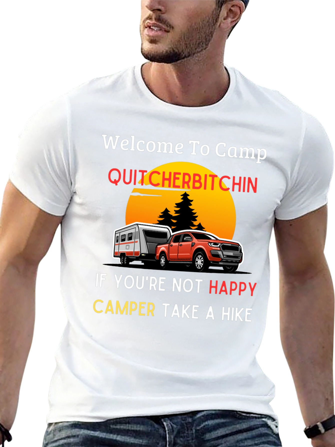 Welcome to Camp Graphic T-Shirt