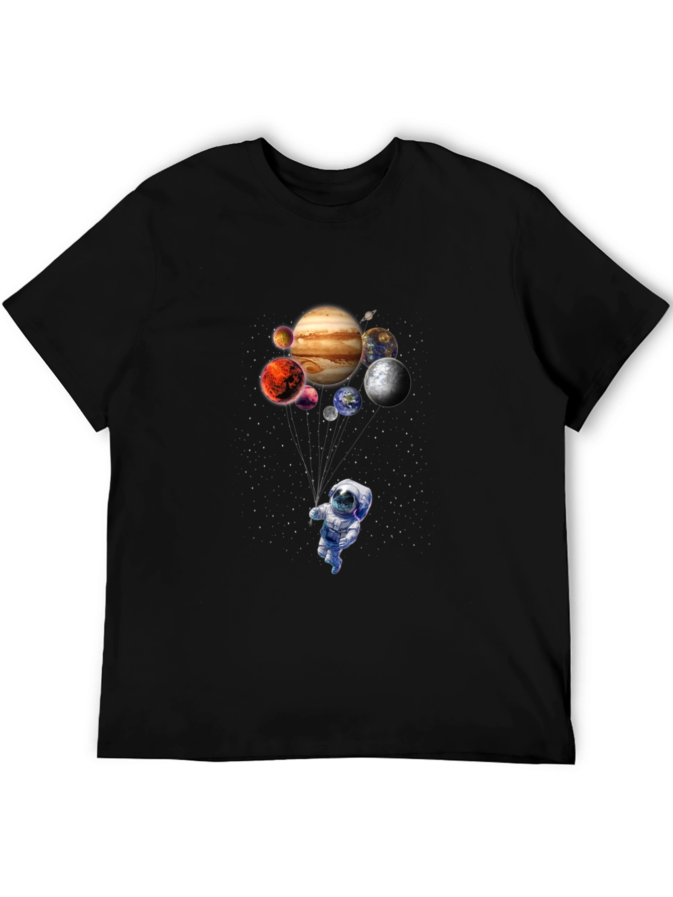 Astronaut & Planets Graphic T-Shirt