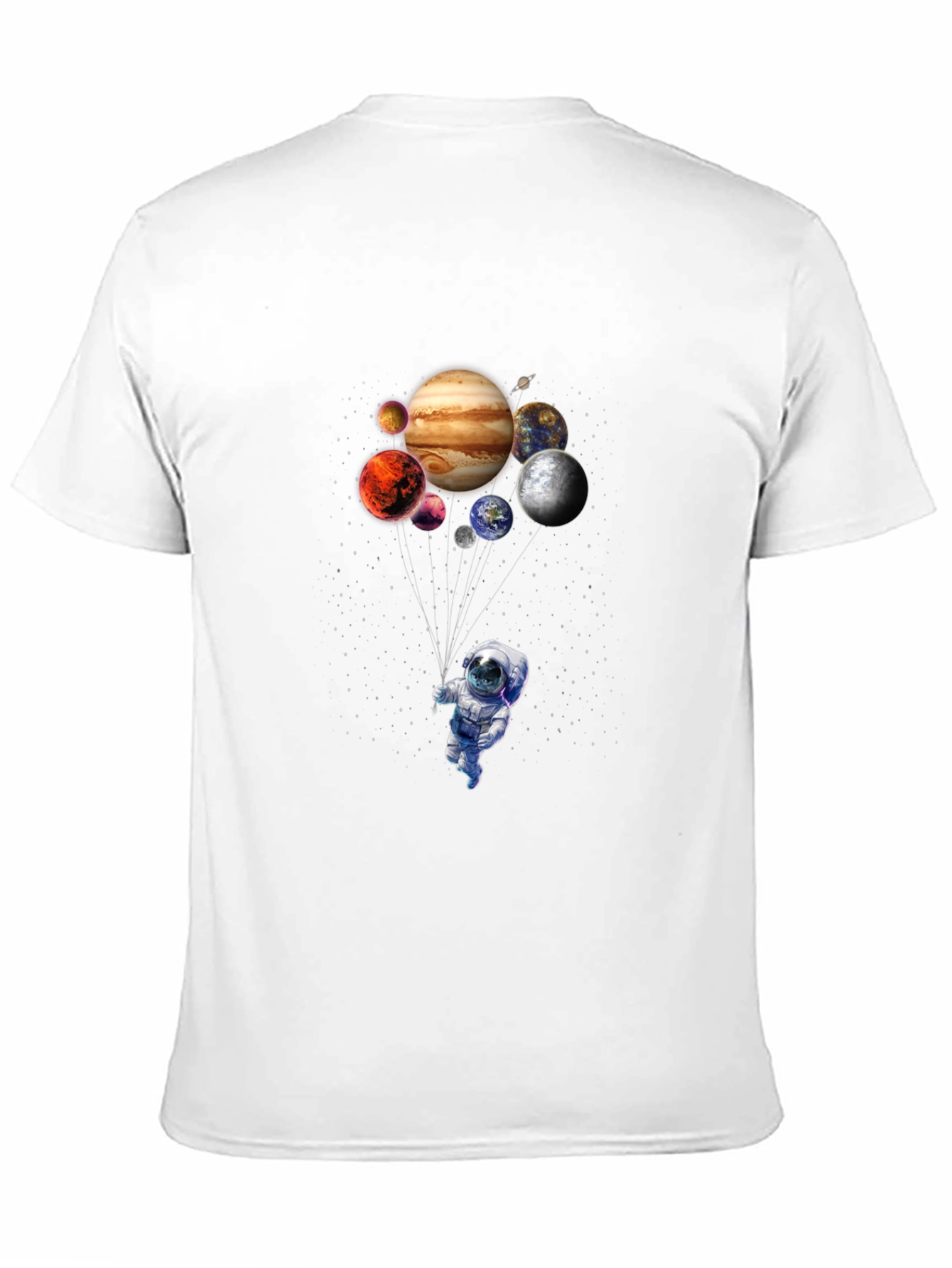Astronaut & Planets Graphic T-Shirt