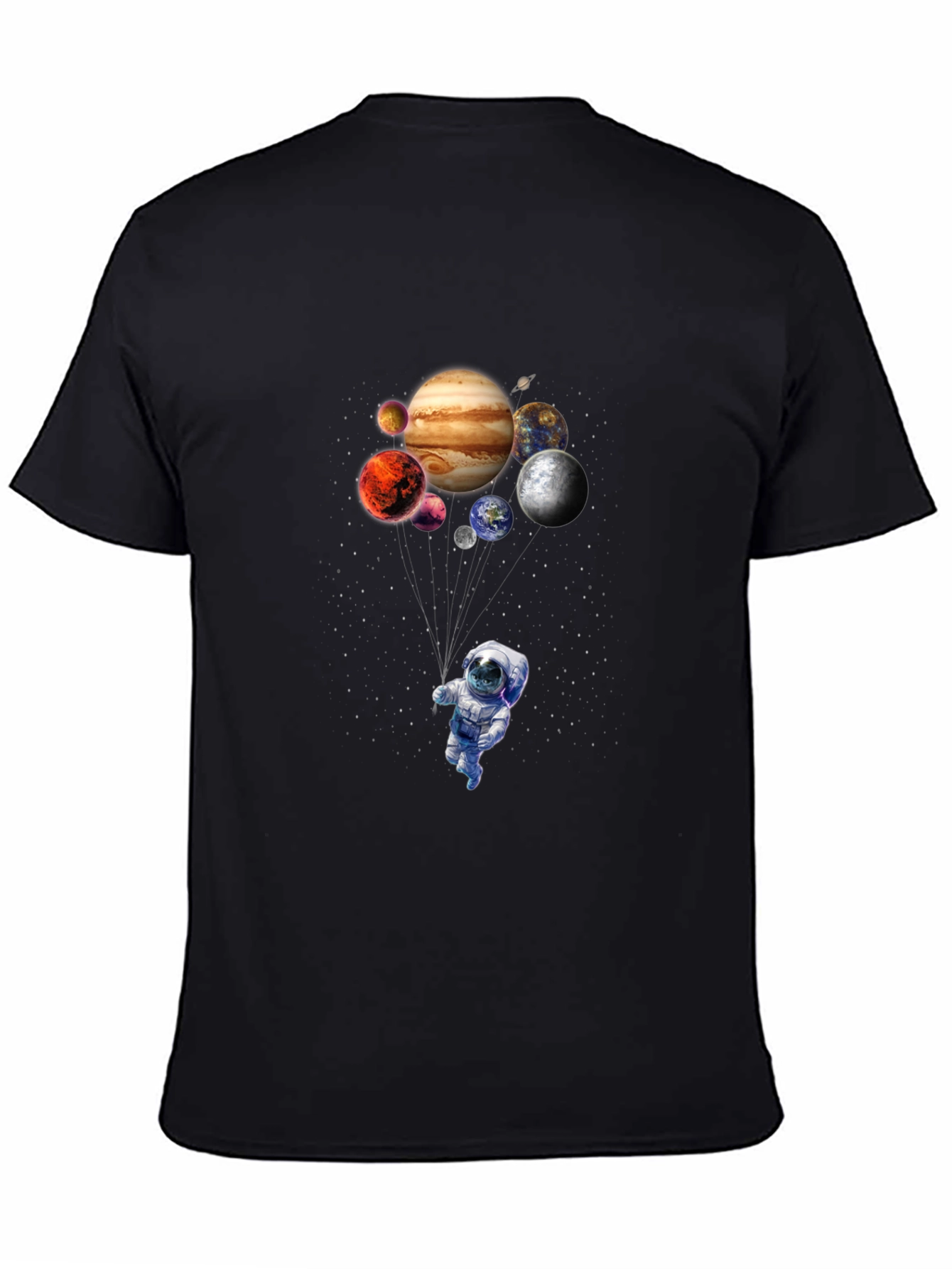 Astronaut & Planets Graphic T-Shirt