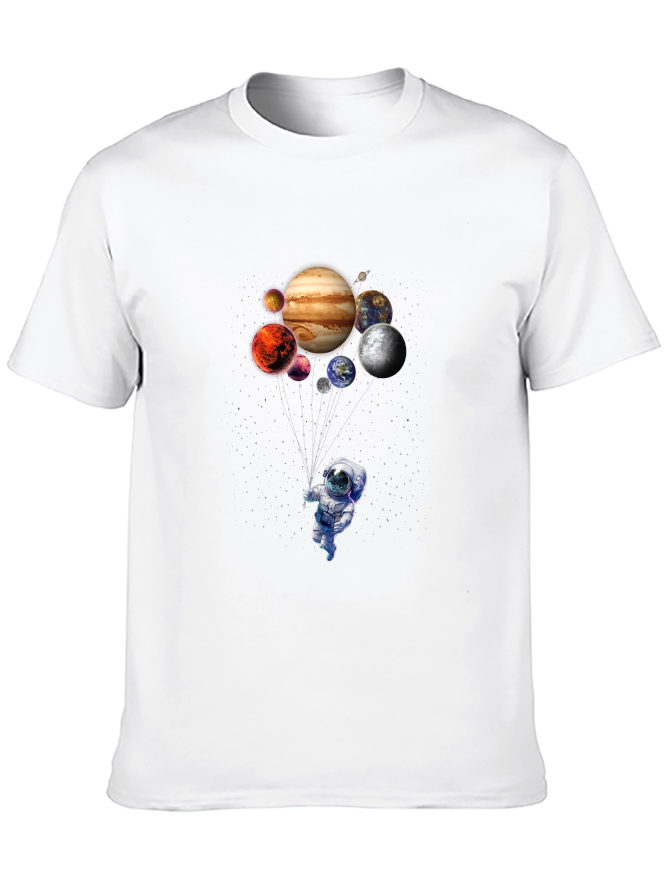 Astronaut & Planets Graphic T-Shirt