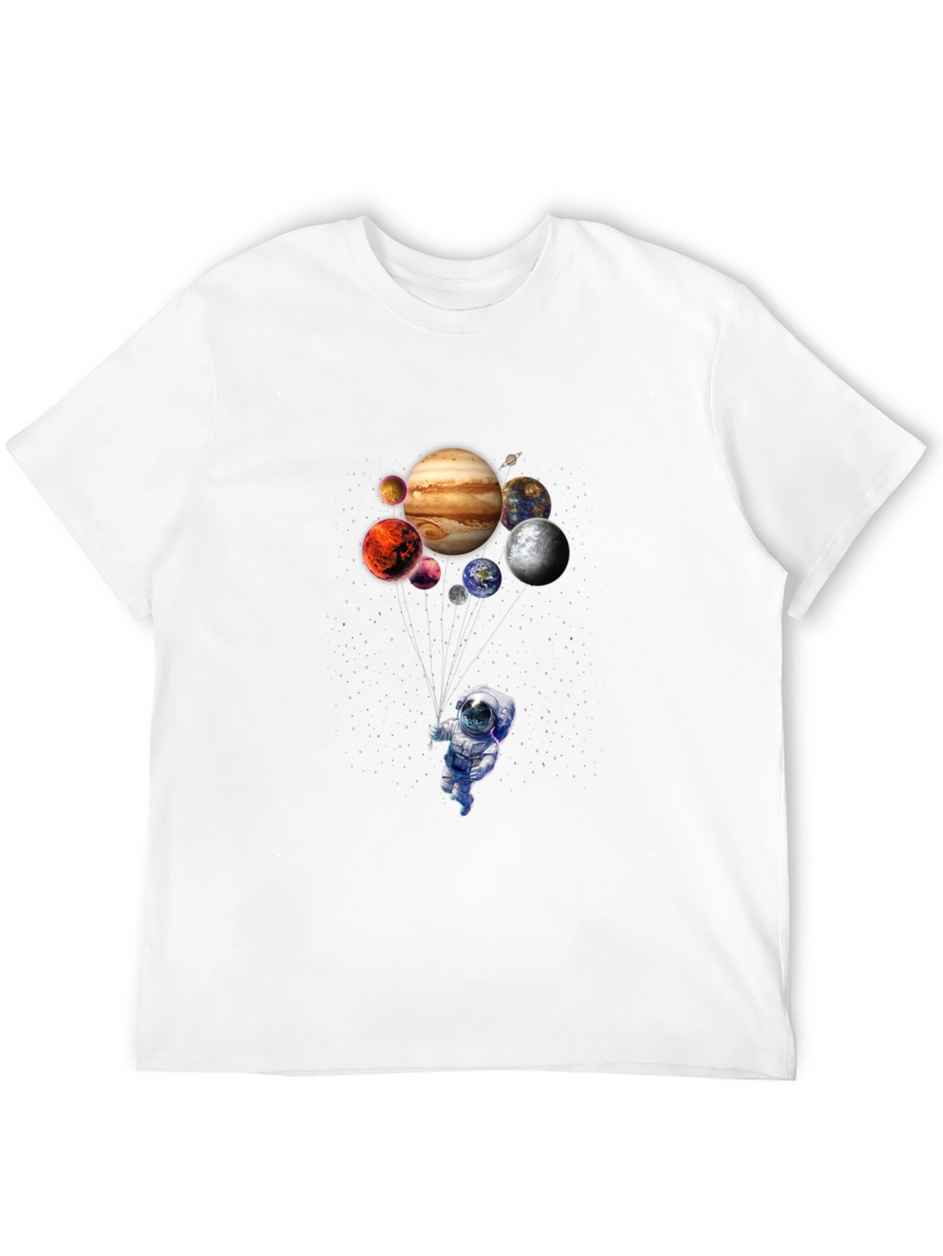 Astronaut & Planets Graphic T-Shirt