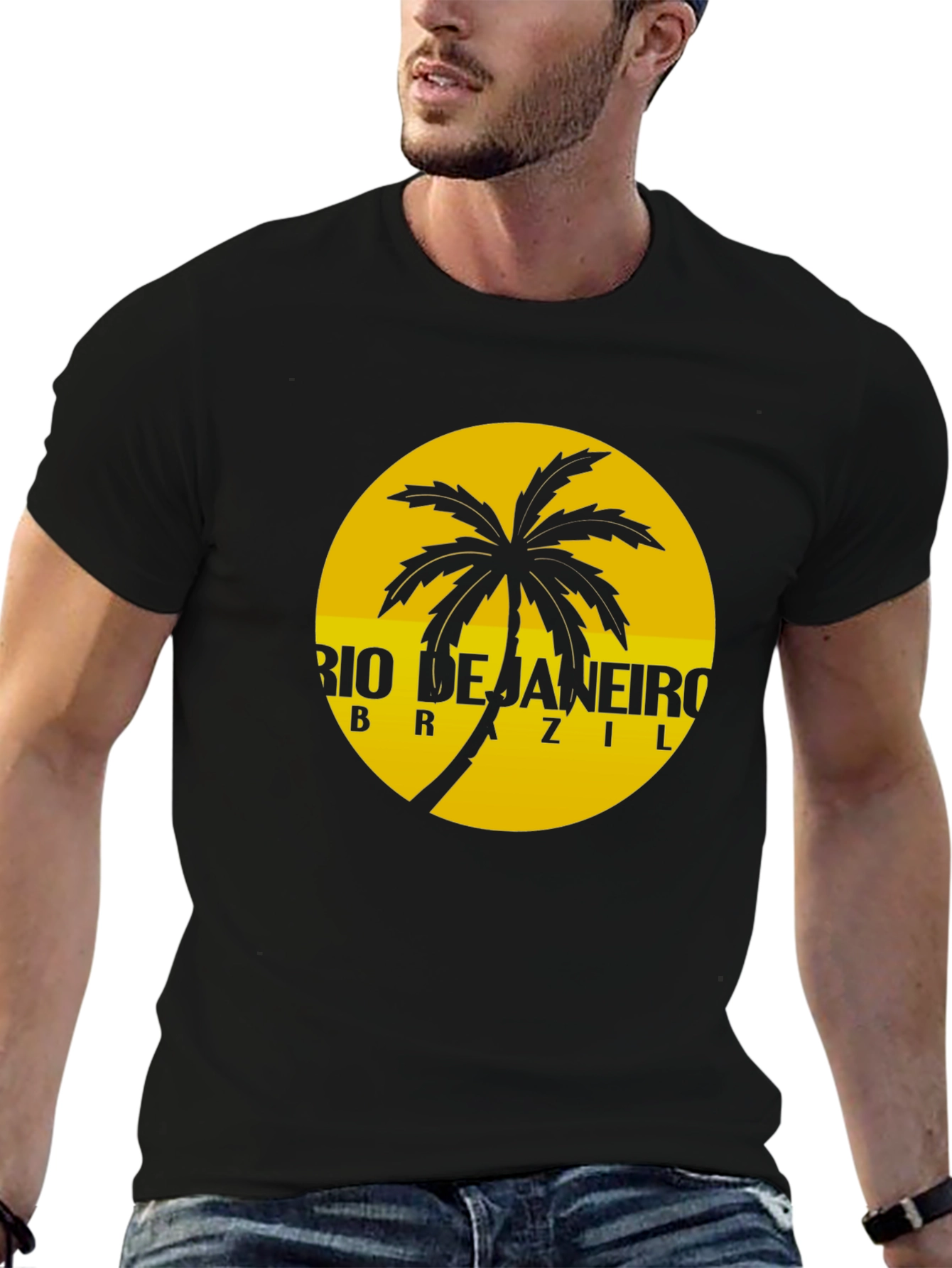 Rio de Janeiro Brazil Palm Tree T-Shirt