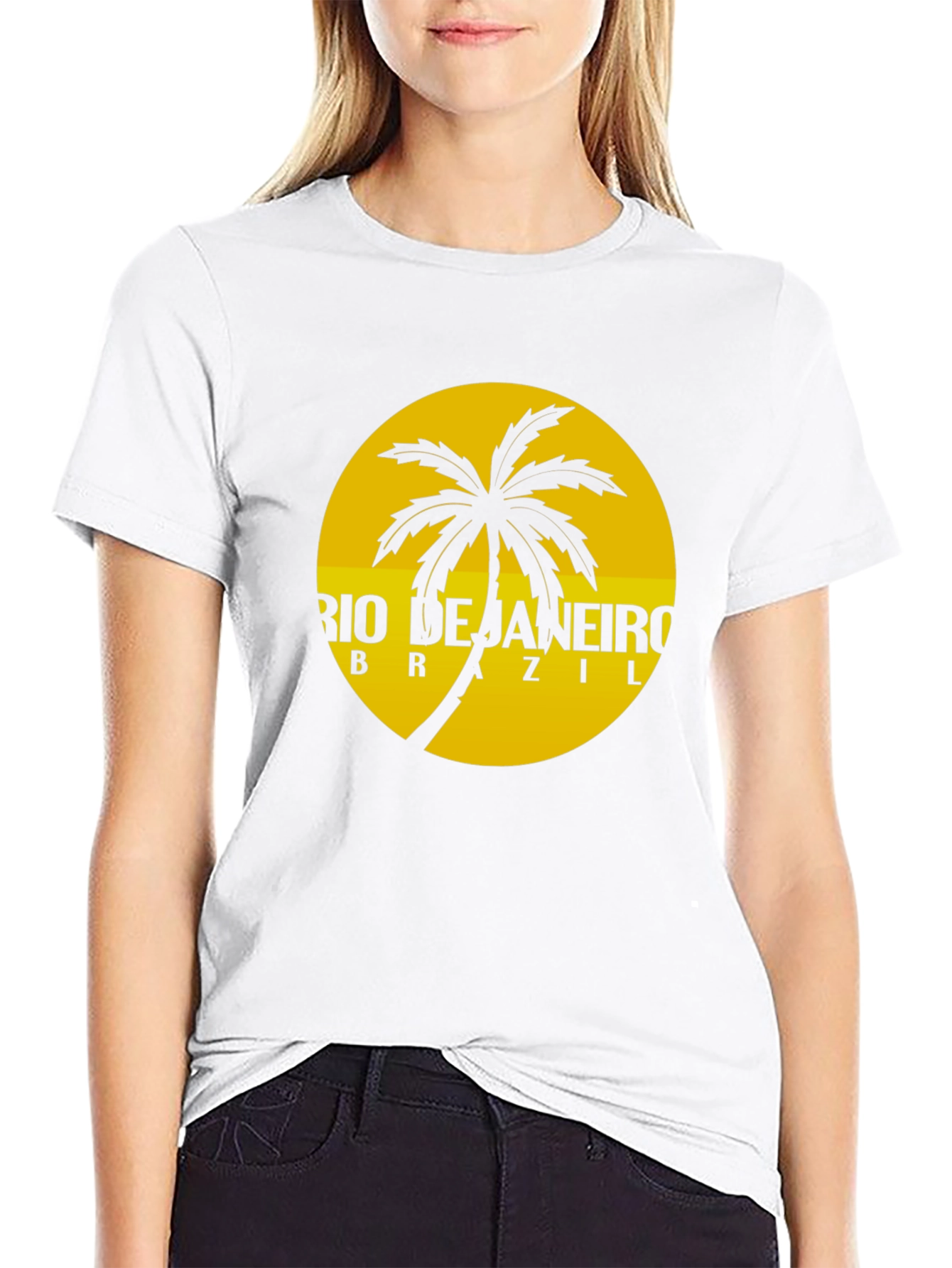 Rio de Janeiro Brazil Palm Tree T-Shirt