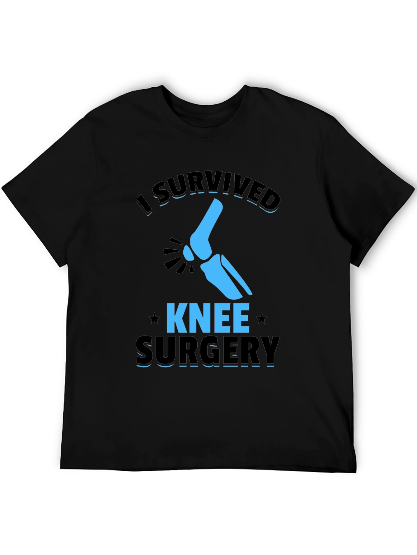 I Survived Knee Surgery Graphic T-Shirt