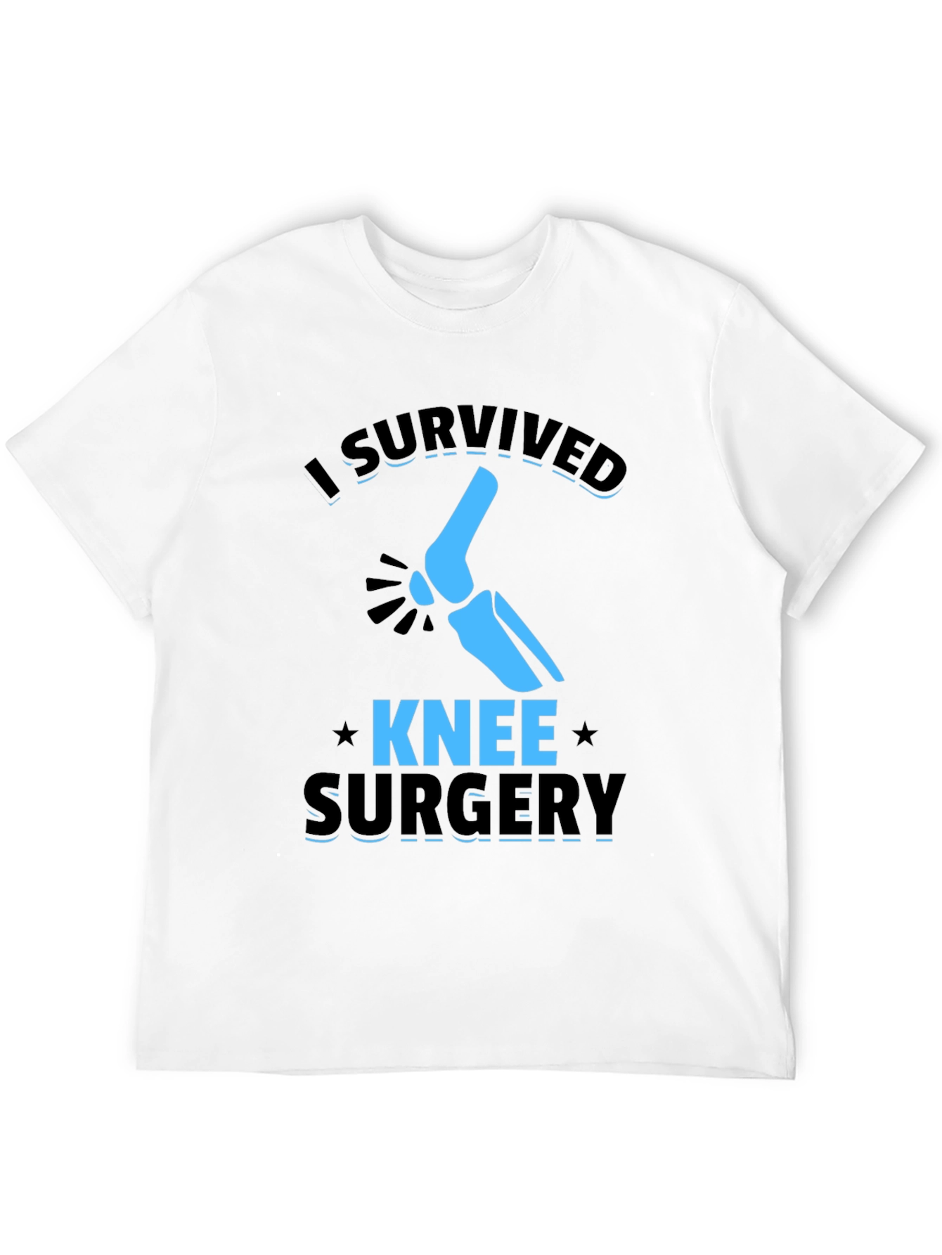 I Survived Knee Surgery Graphic T-Shirt