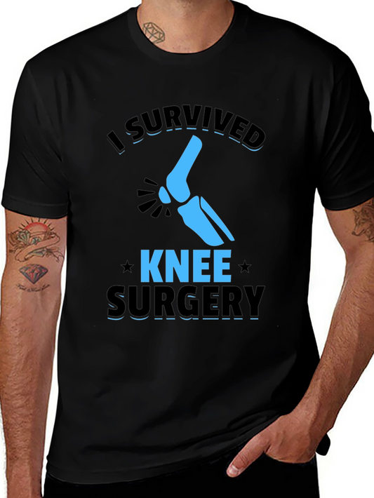 I Survived Knee Surgery Graphic T-Shirt