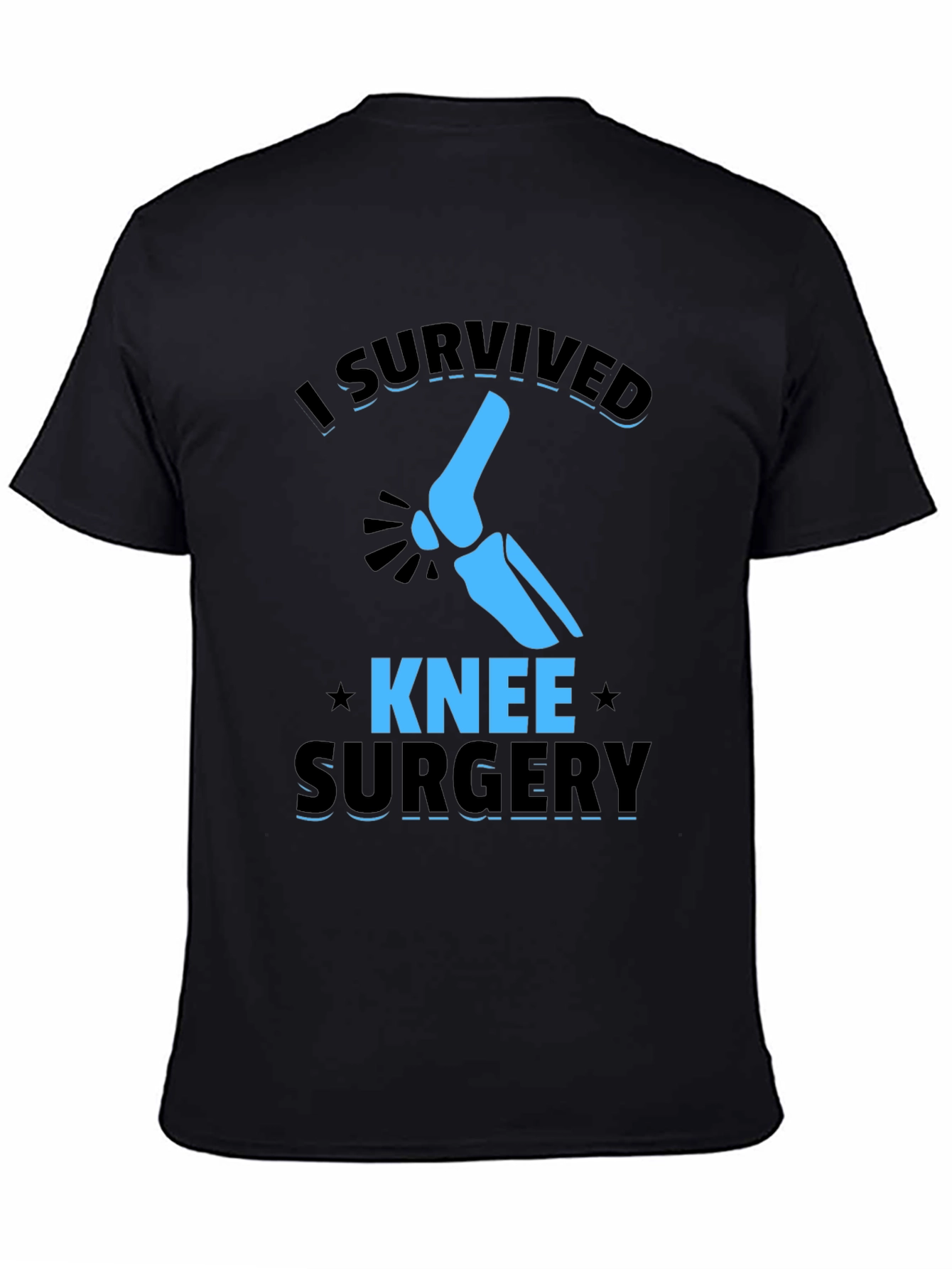 I Survived Knee Surgery Graphic T-Shirt
