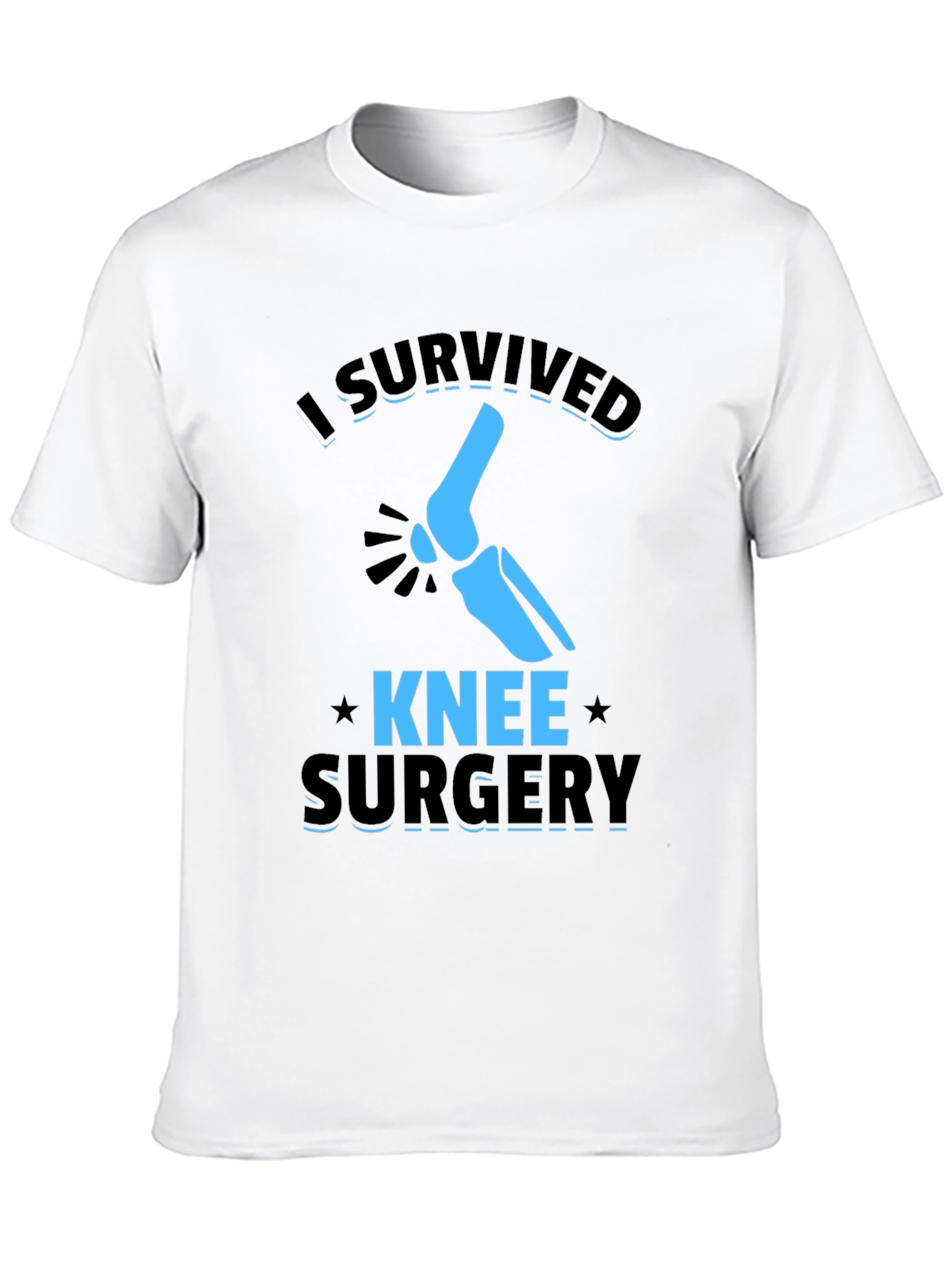 I Survived Knee Surgery Graphic T-Shirt