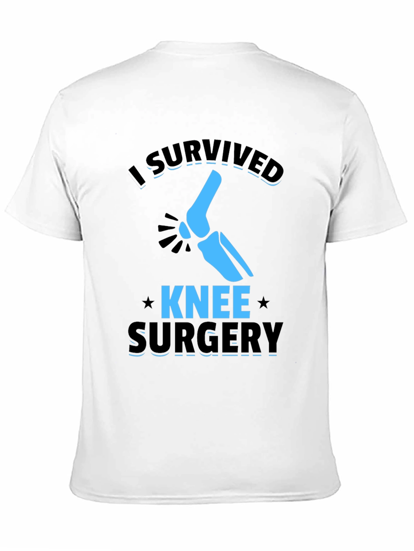I Survived Knee Surgery Graphic T-Shirt