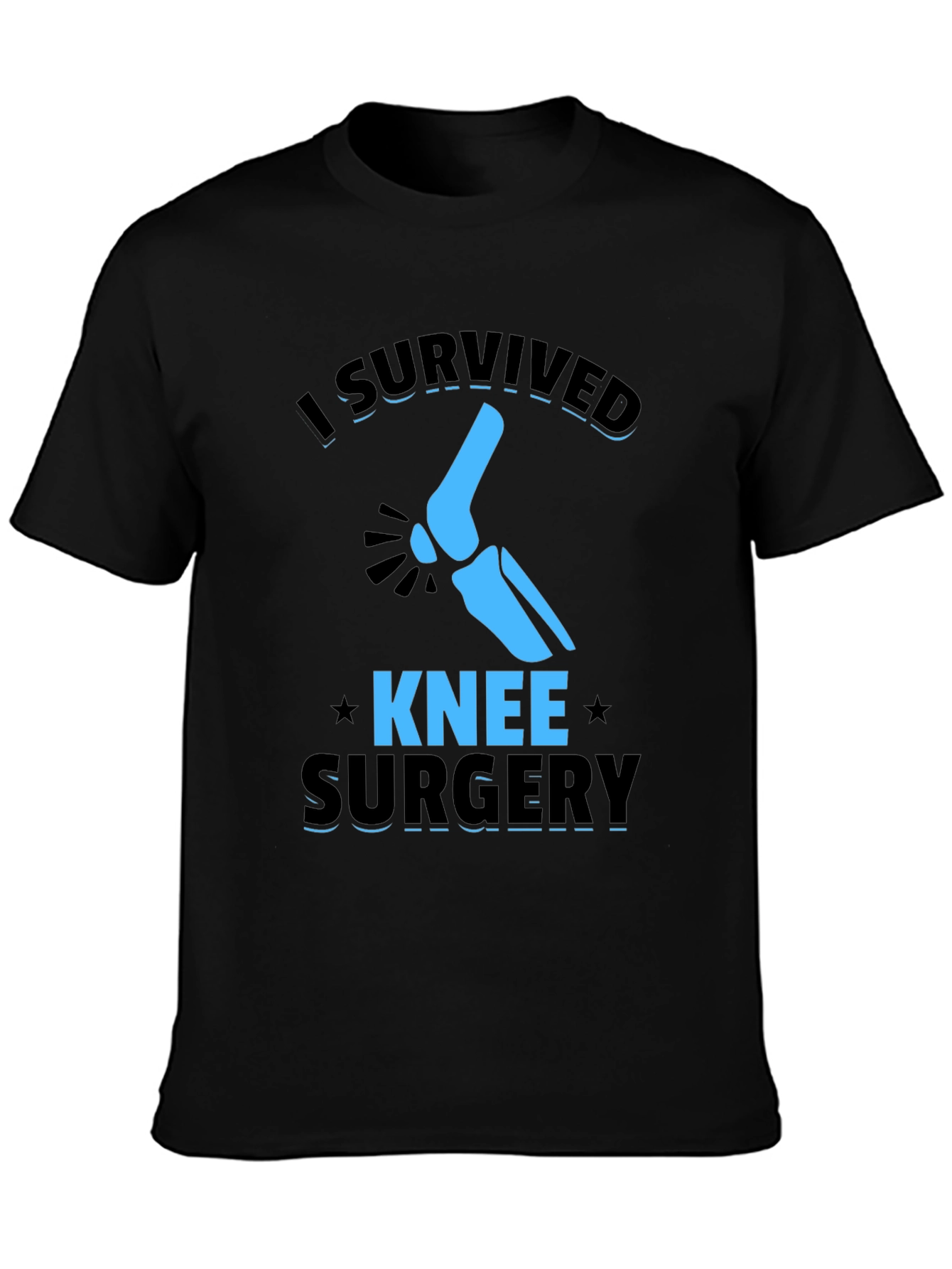 I Survived Knee Surgery Graphic T-Shirt