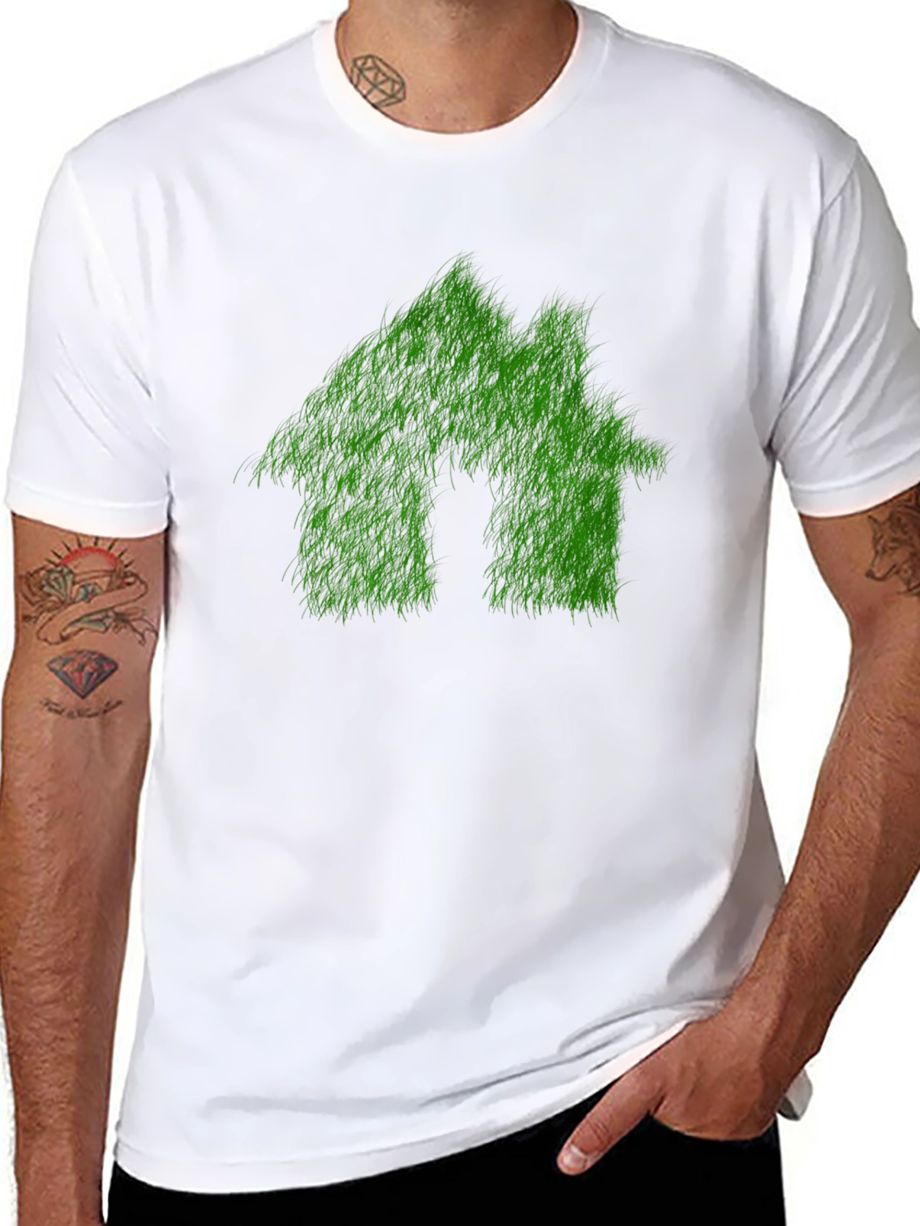 Green House T-Shirt - Eco Friendly Design