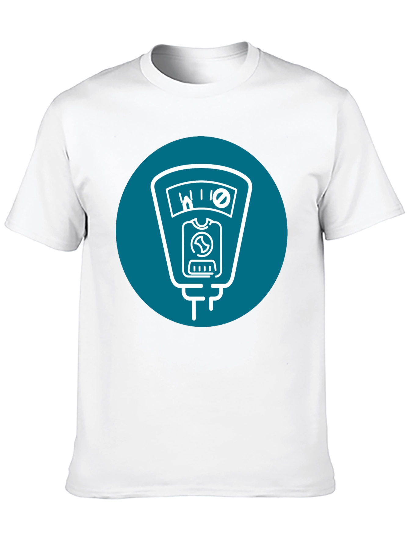 Retro Parking Meter Graphic T-Shirt