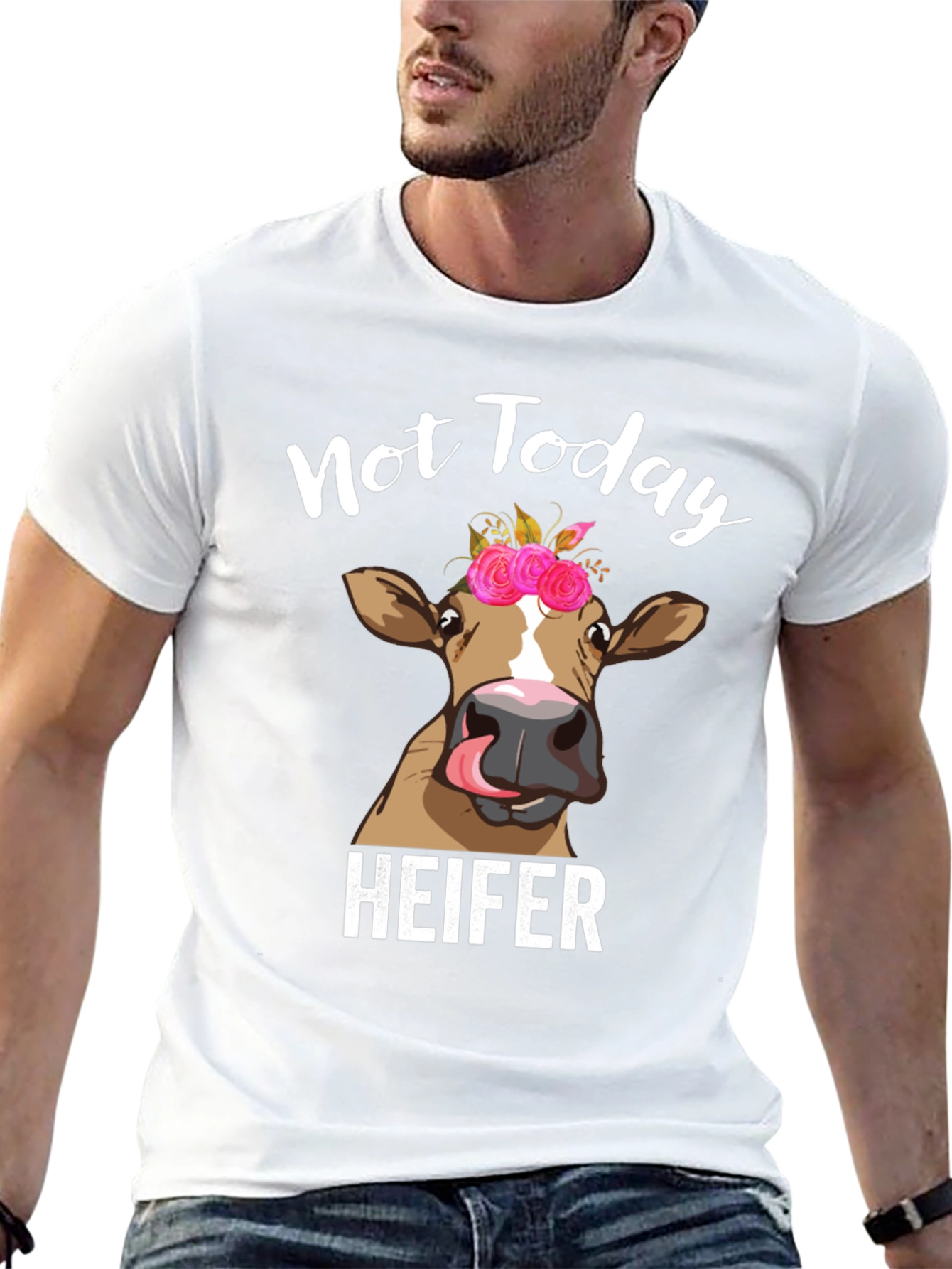 Not Today Heifer Graphic T-Shirt
