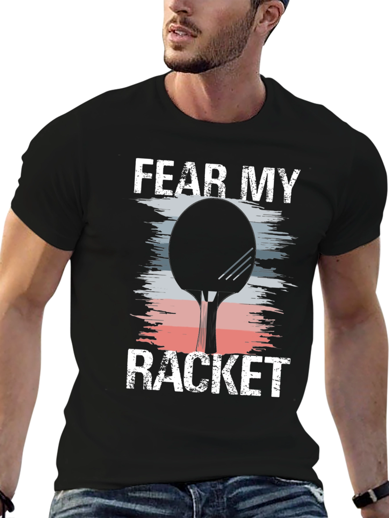 Fear My Racket Graphic Tee