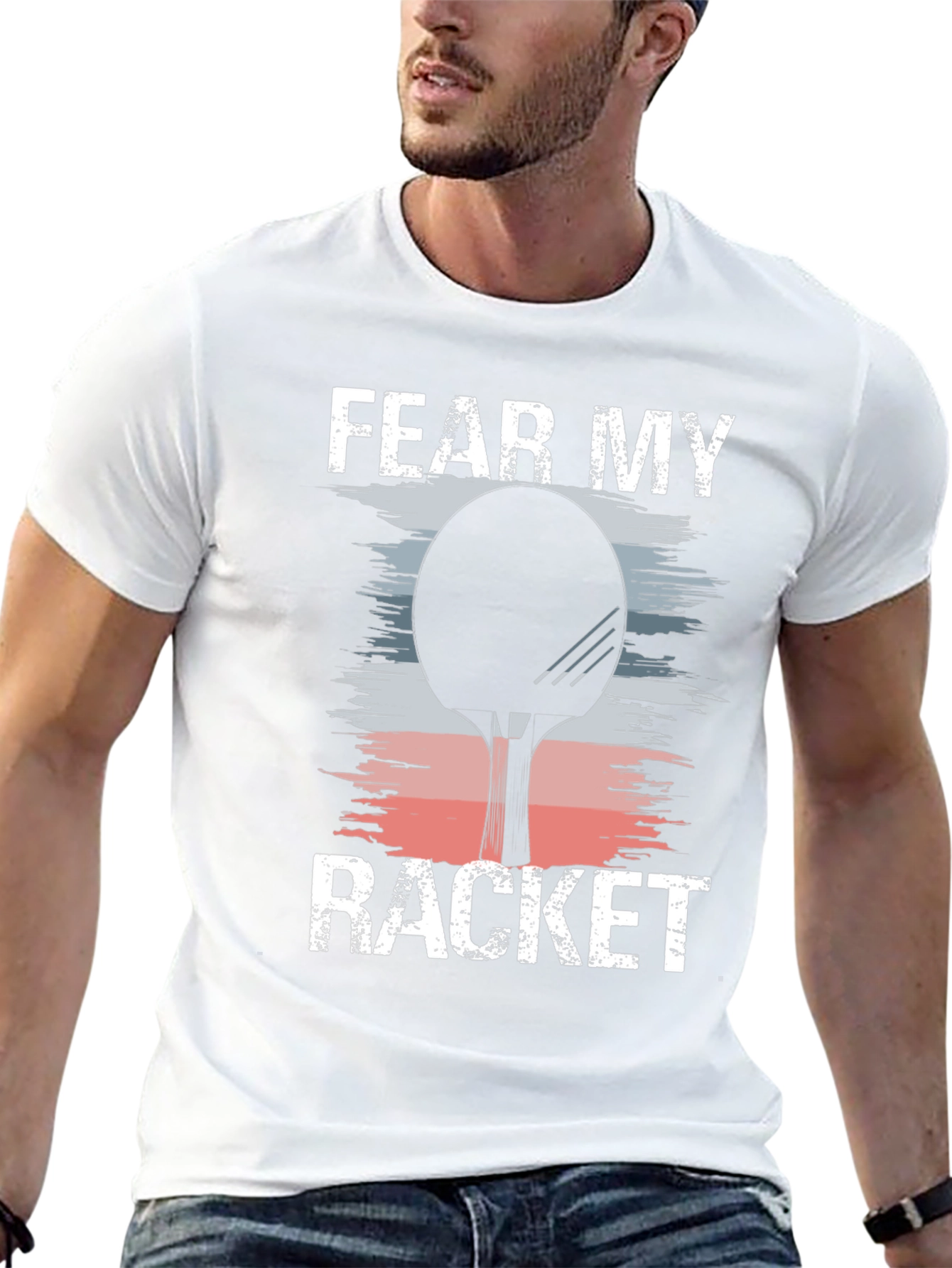 Fear My Racket Graphic Tee