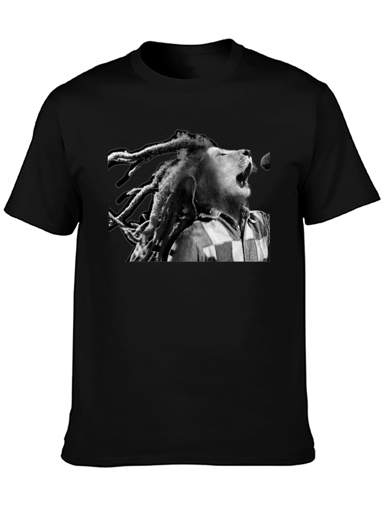 Lion Dreadlocks Graphic T-Shirt
