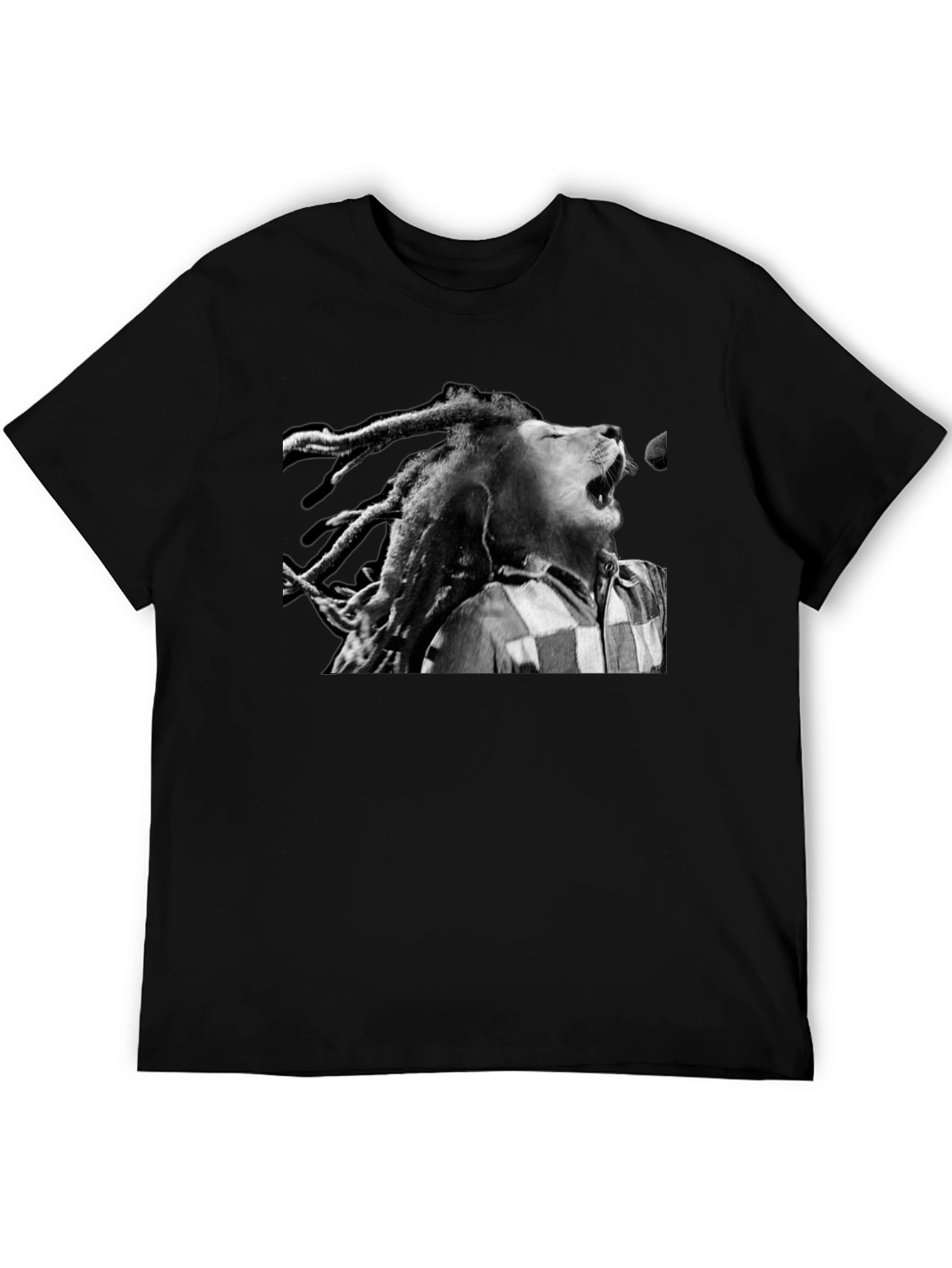 Lion Dreadlocks Graphic T-Shirt