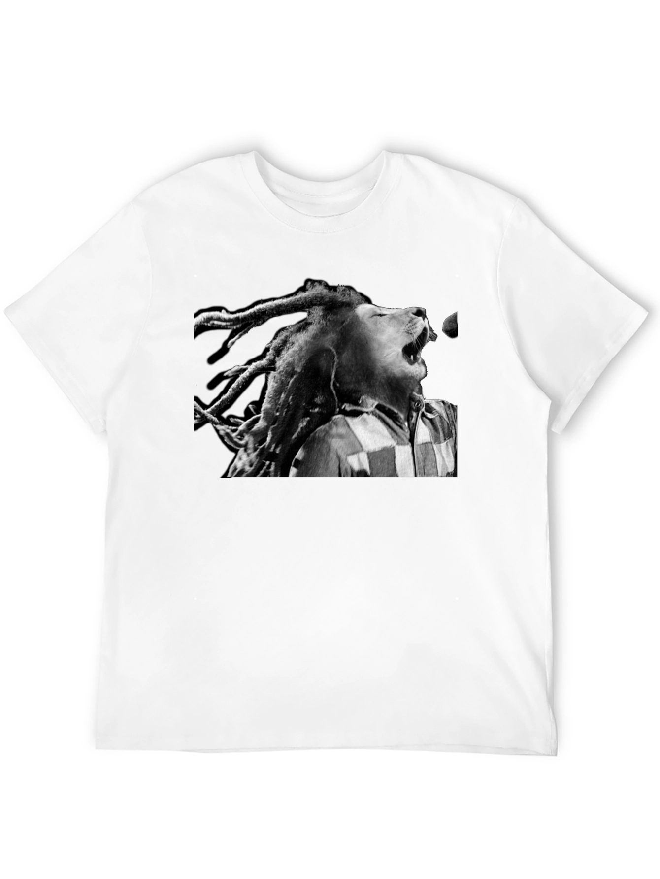 Lion Dreadlocks Graphic T-Shirt
