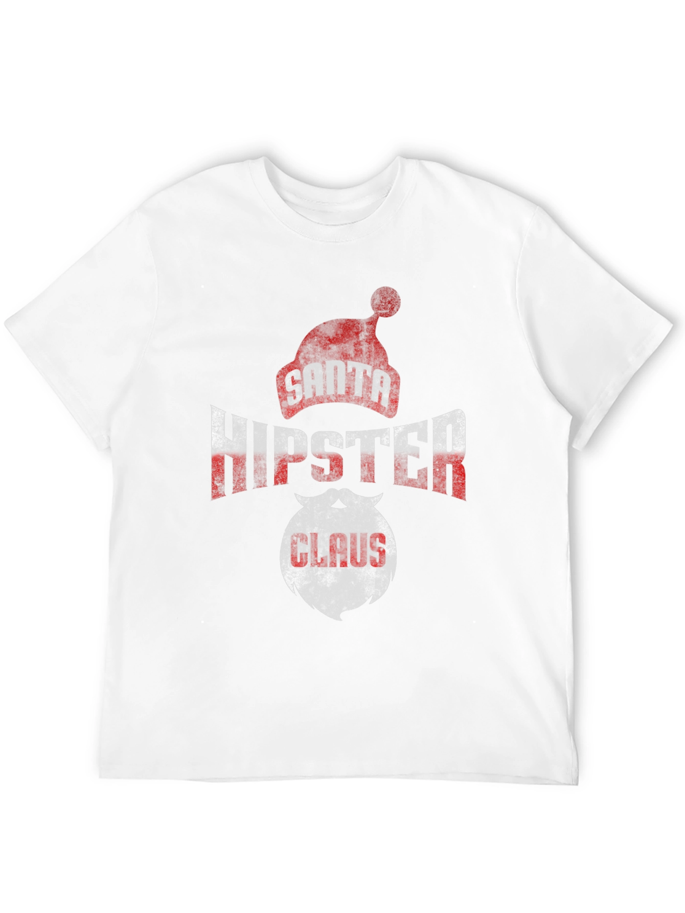Santa Hipster Claus Graphic Tee