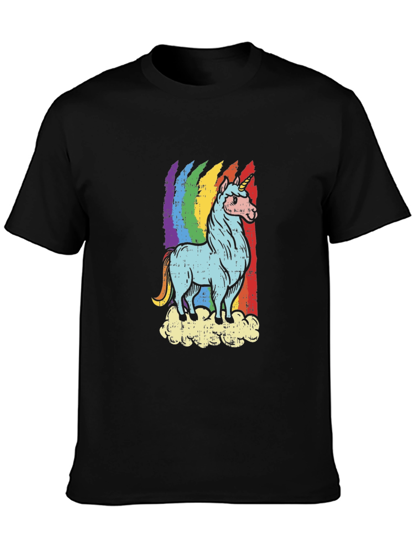 Rainbow Unicorn T-Shirt - Graphic Tee