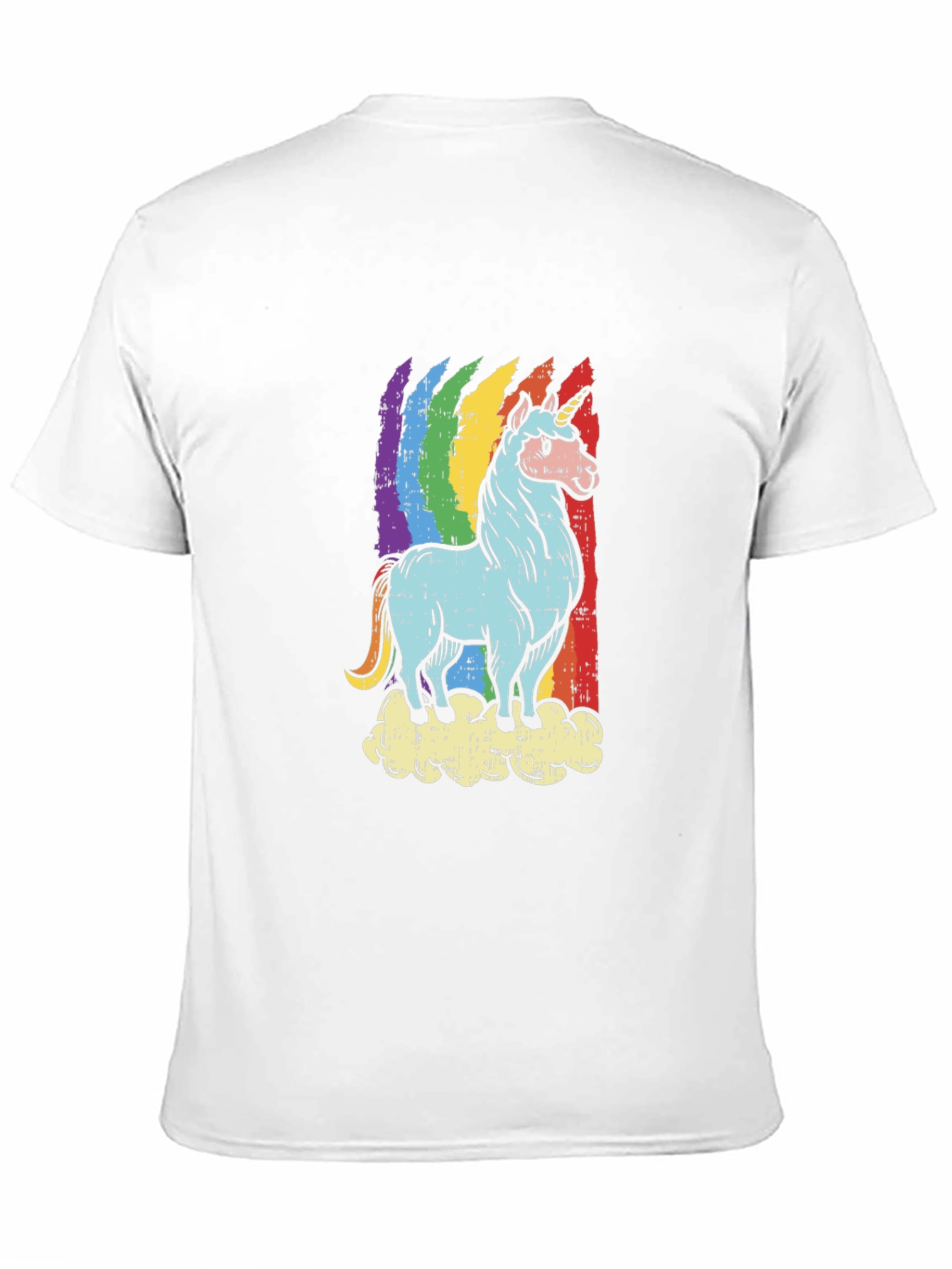 Rainbow Unicorn T-Shirt - Graphic Tee