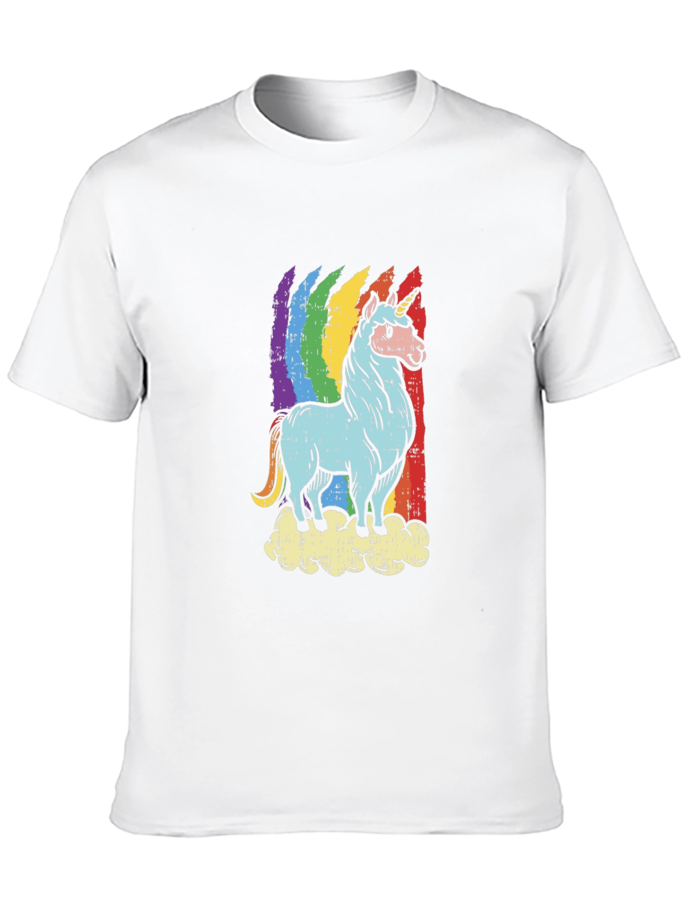 Rainbow Unicorn T-Shirt - Graphic Tee
