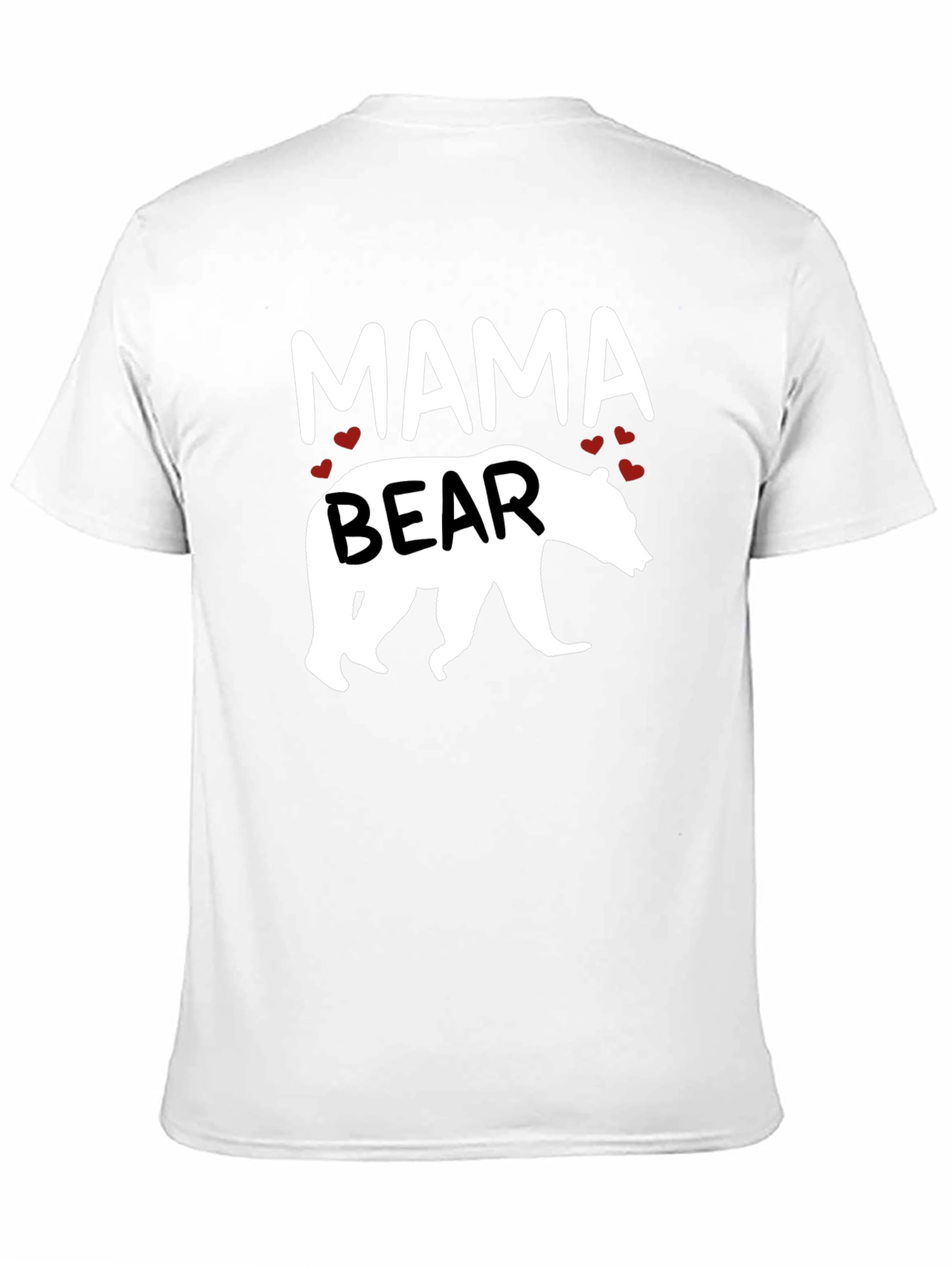 Mama Bear Graphic Tee - Black