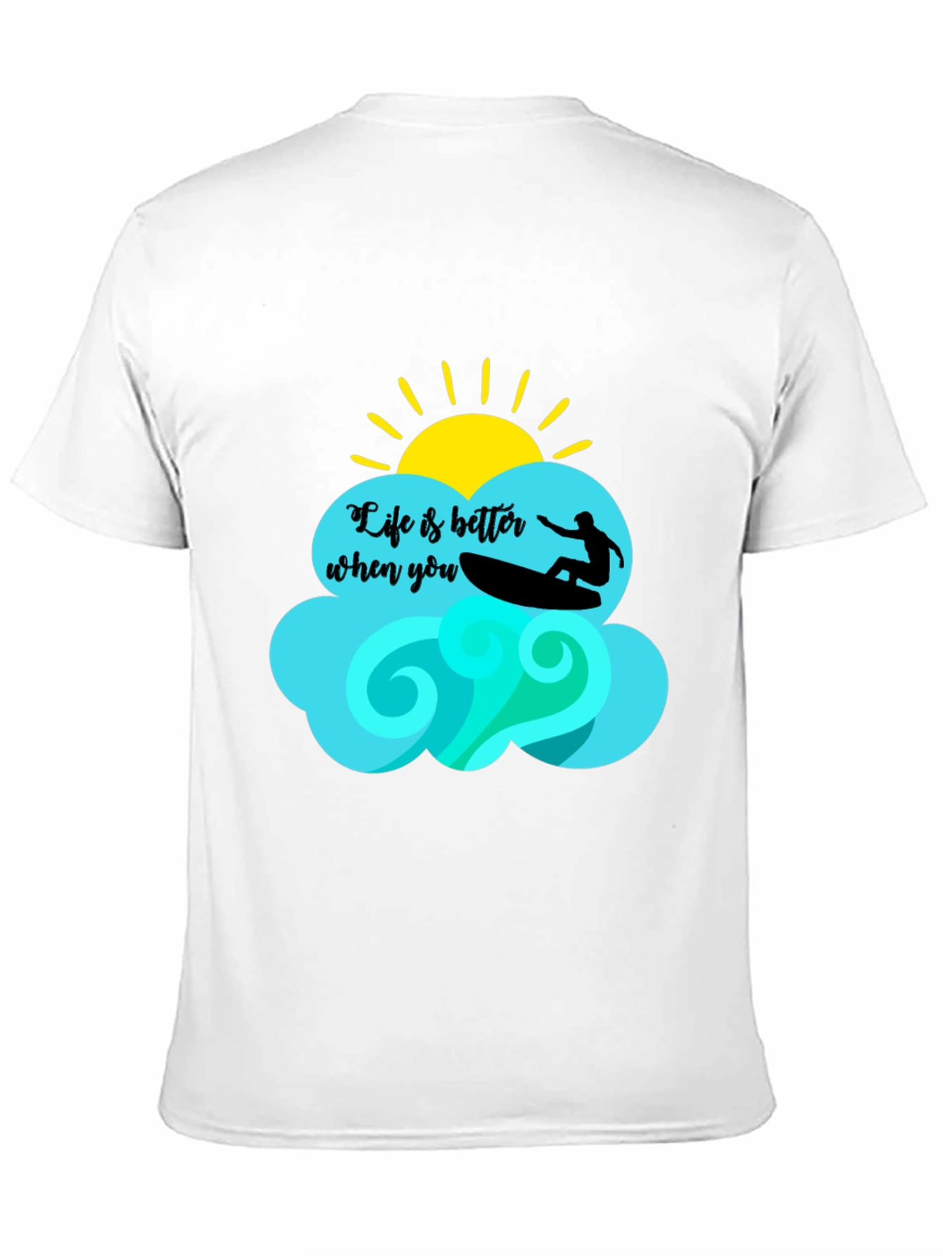 Life is Better Surfing Tee