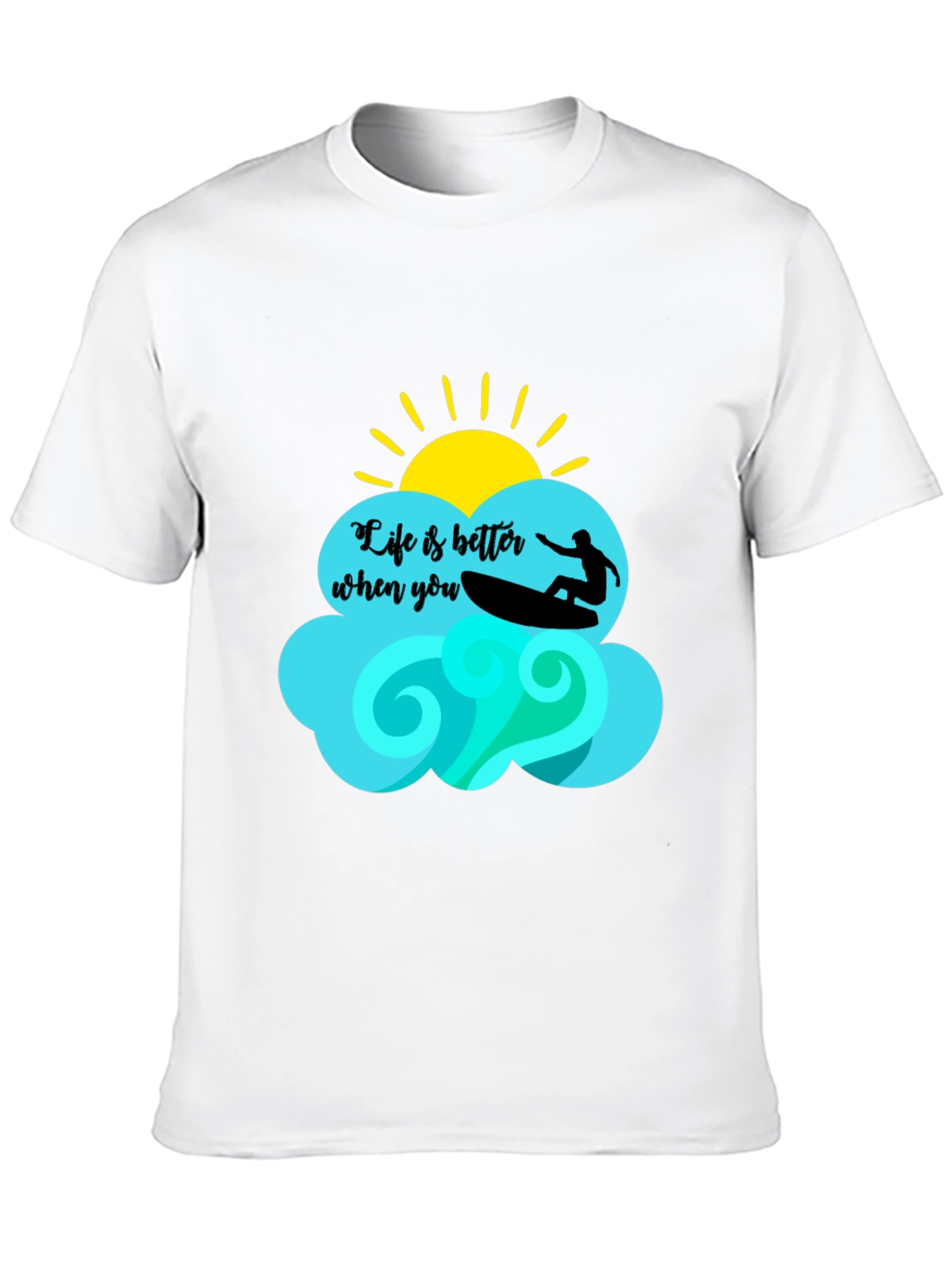 Life is Better Surfing Tee