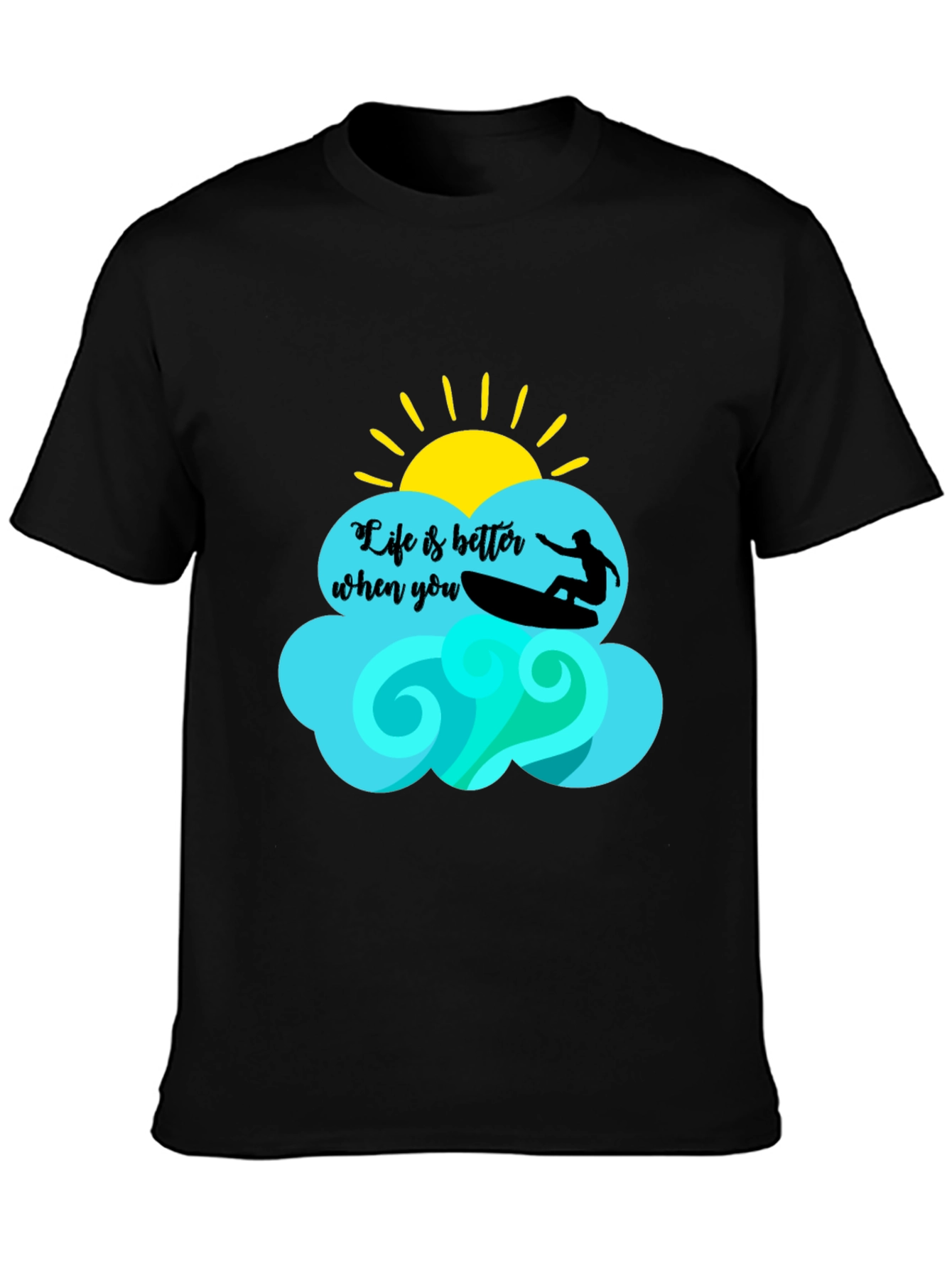 Life is Better Surfing Tee