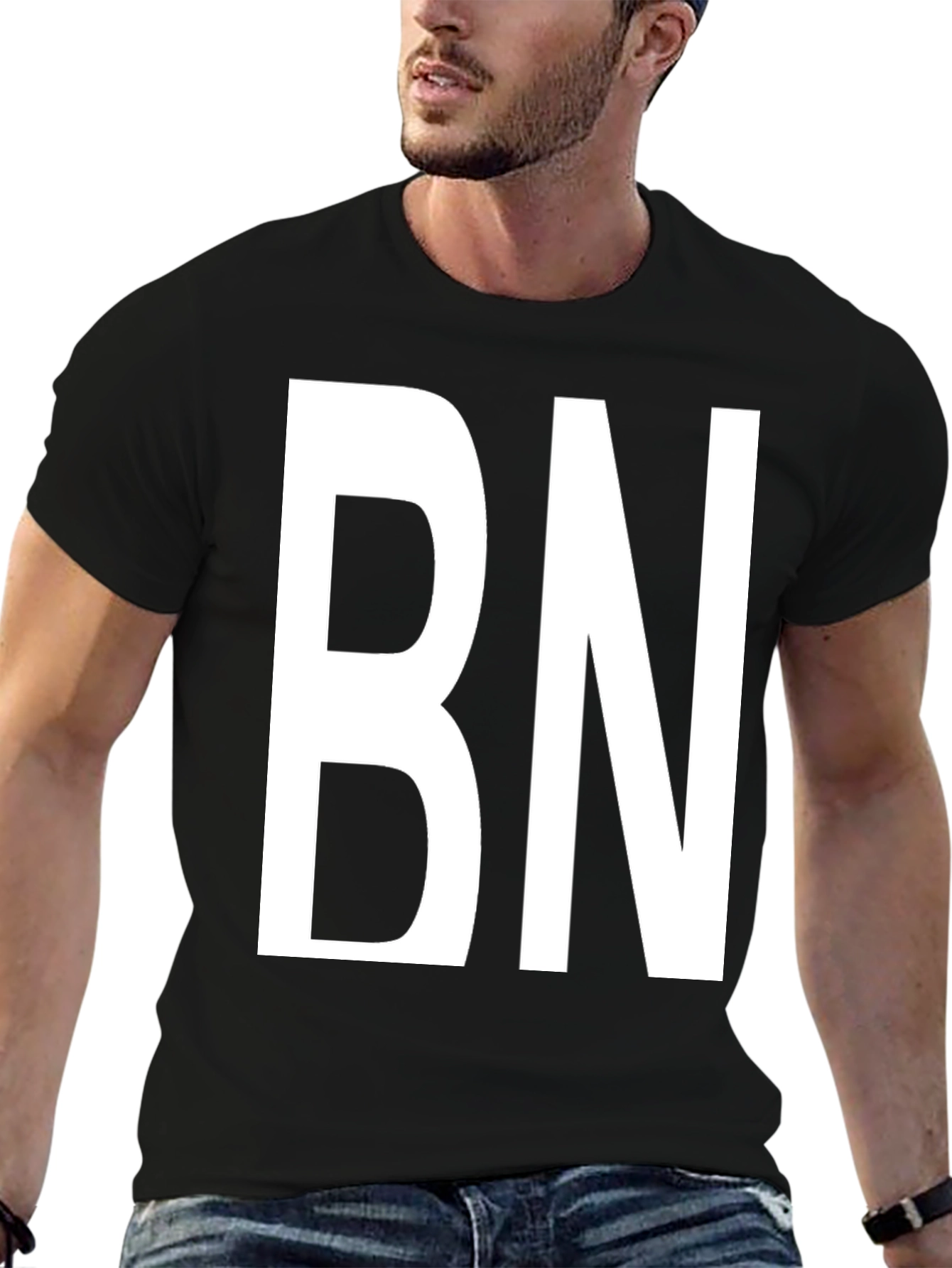 Bold BN Graphic Tee - Black