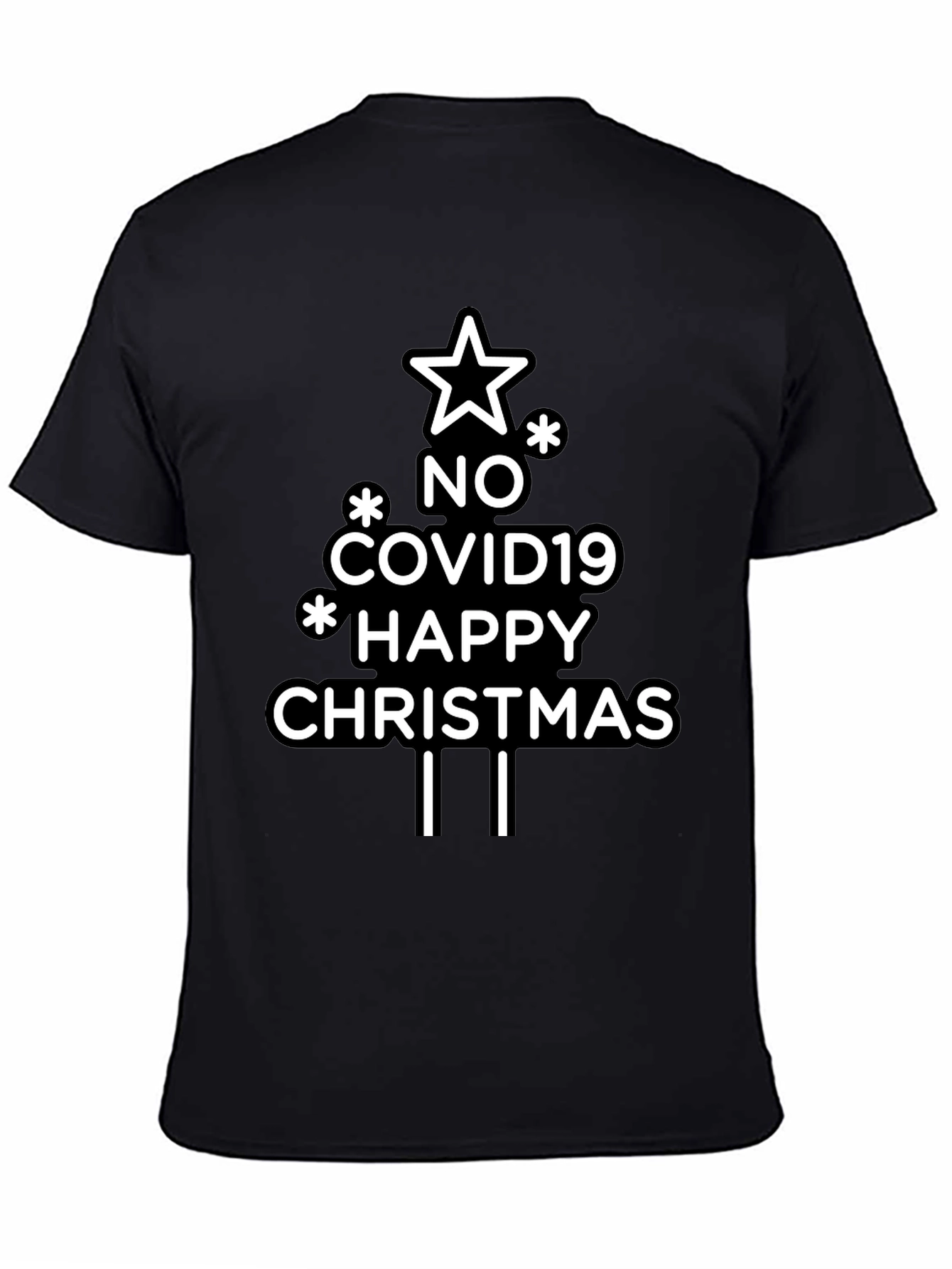 No Covid19 Happy Christmas T-Shirt