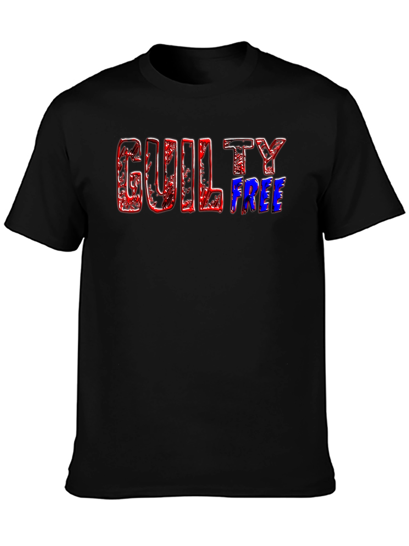 Guilty Free T-Shirt - Bold Graphic Tee