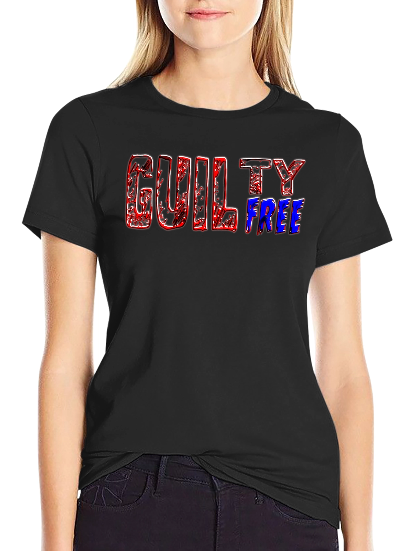 Guilty Free T-Shirt - Bold Graphic Tee