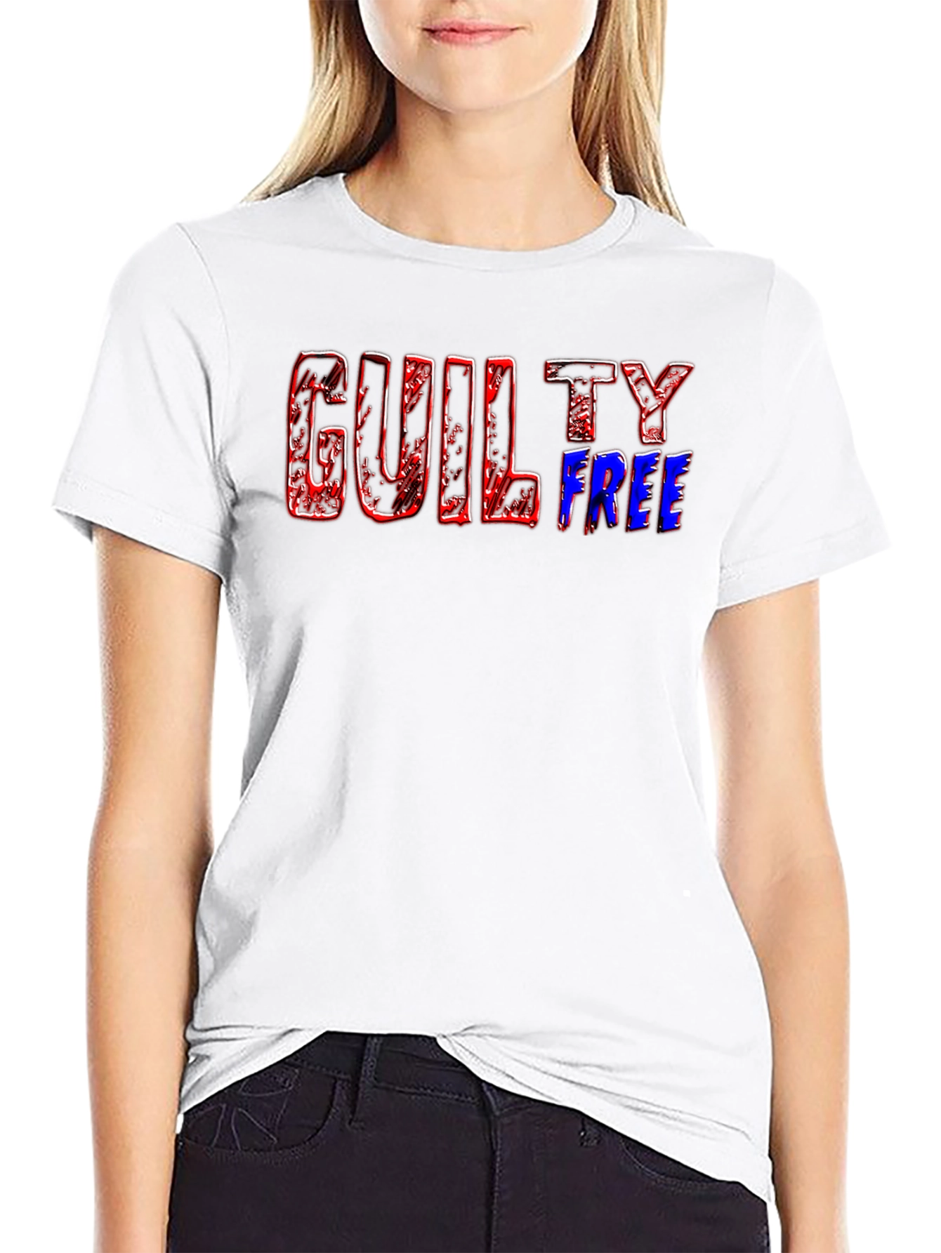 Guilty Free T-Shirt - Bold Graphic Tee