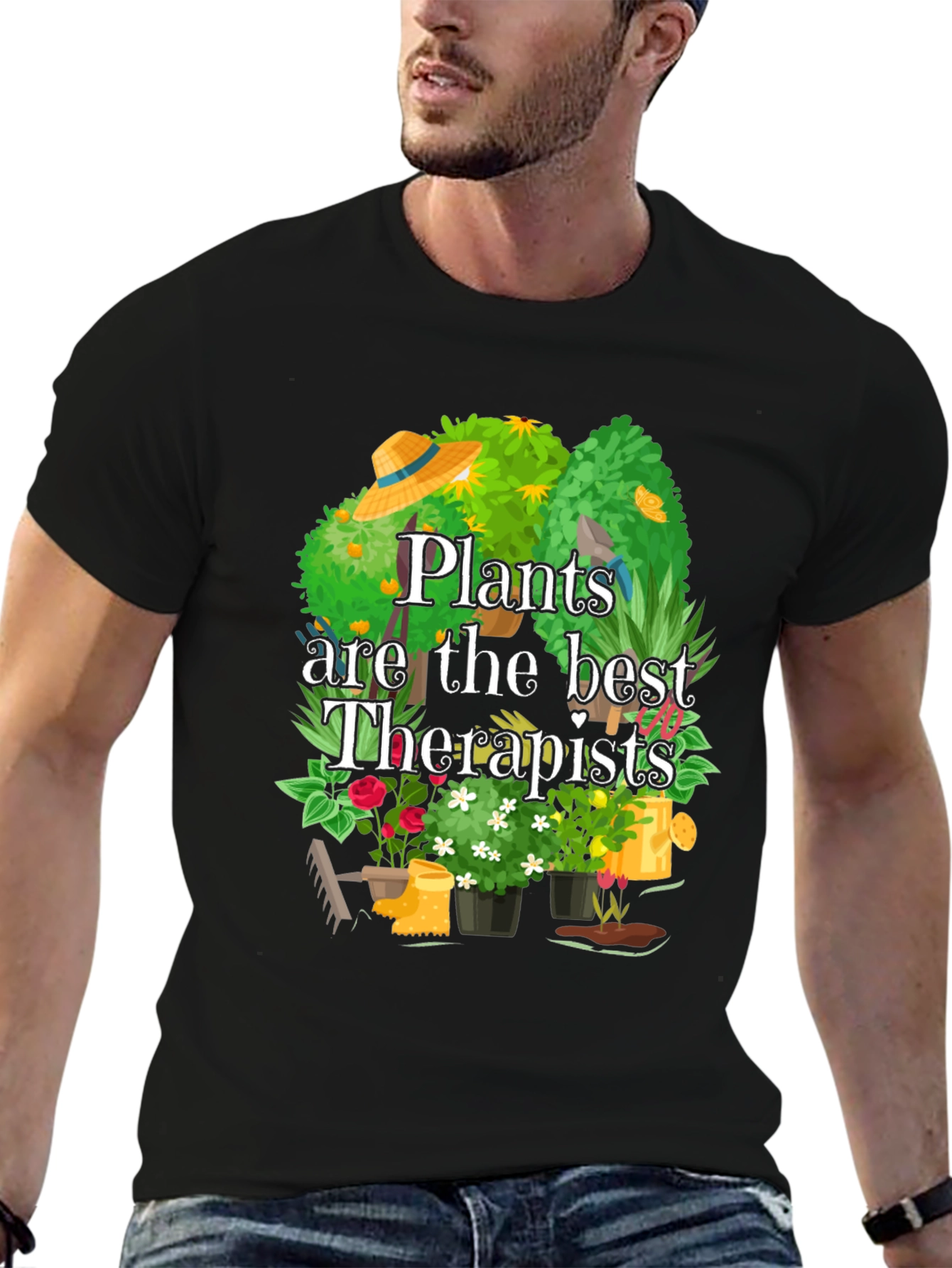 Plants are the best Therapists T-shirt