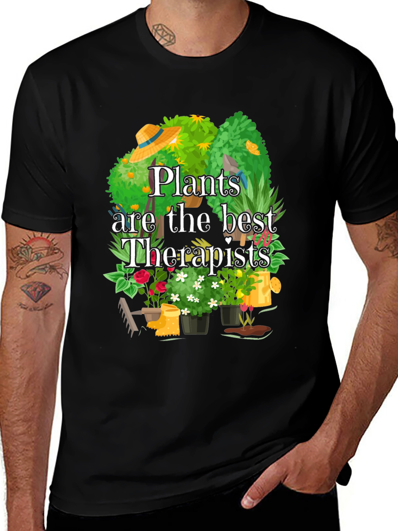 Plants are the best Therapists T-shirt