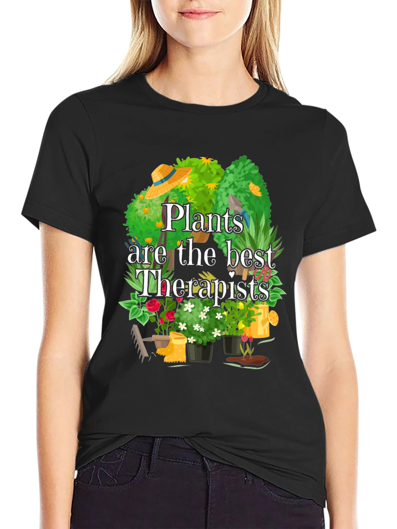 Plants are the best Therapists T-shirt