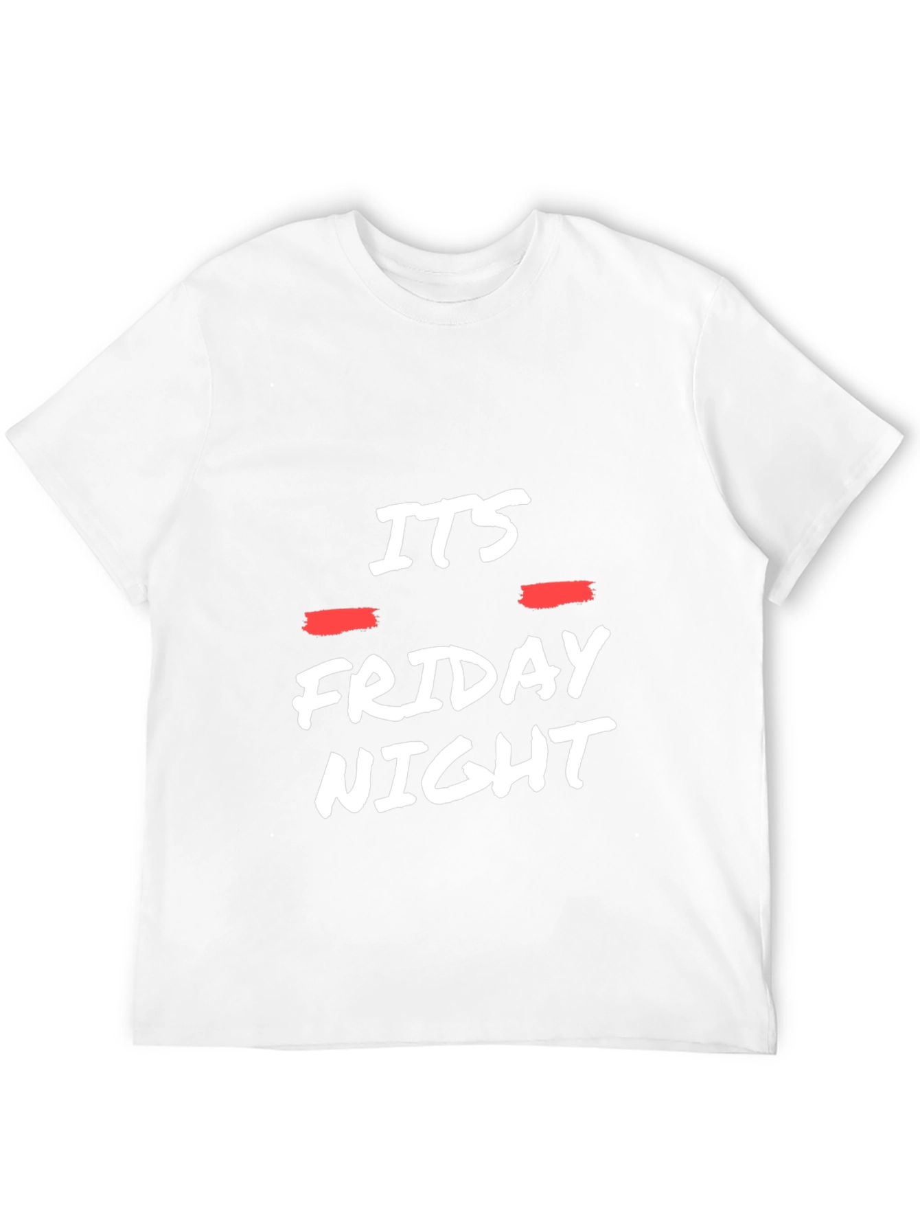 Its Friday Night Black Graphic Tee