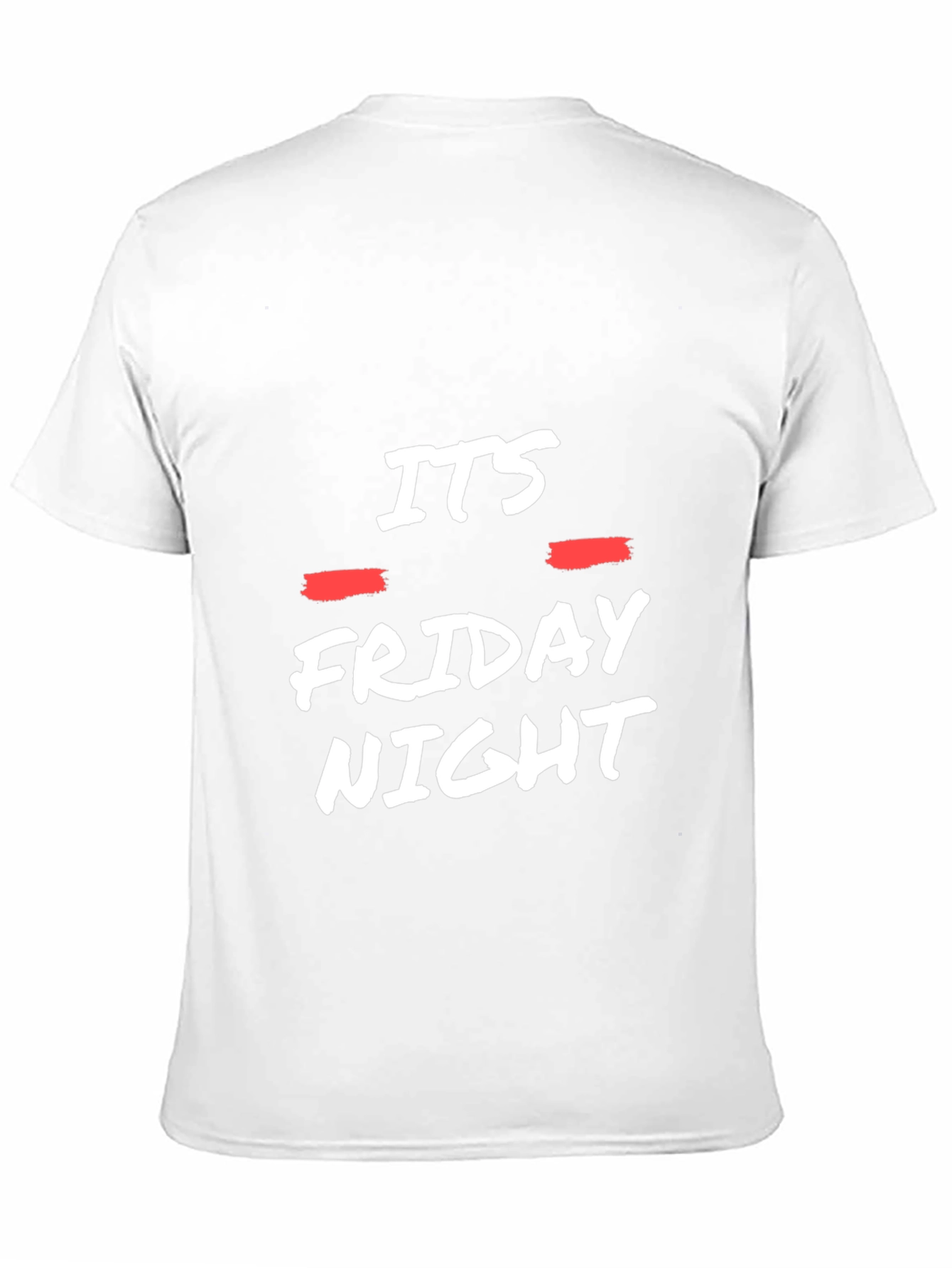 Its Friday Night Black Graphic Tee