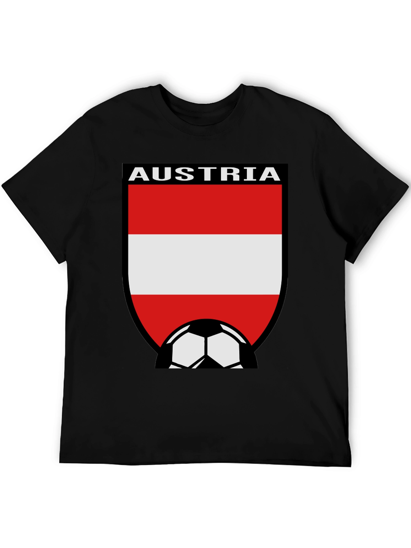 Austria Soccer Flag T-Shirt