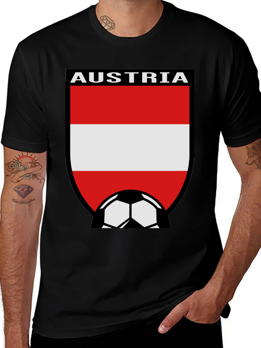 Austria Soccer Flag T-Shirt