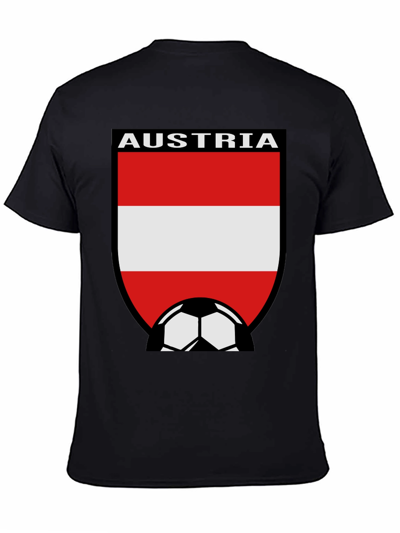 Austria Soccer Flag T-Shirt